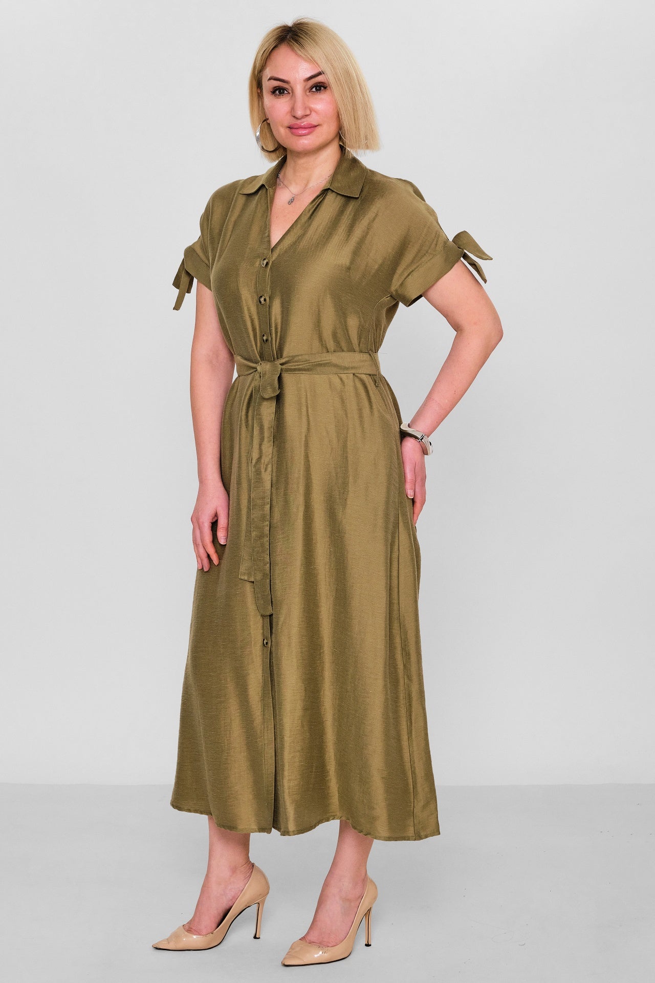 Revaro - Regular Size Dress (RVR26YS-9092) - 8690200157257