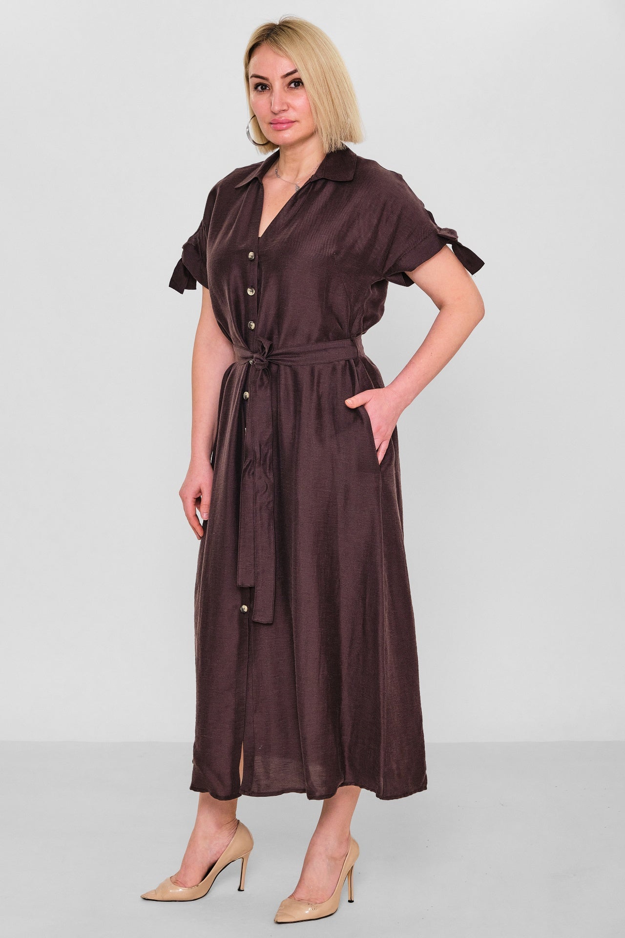 Revaro - Regular Size Dress (RVR26YS-9092) - 8690200157264