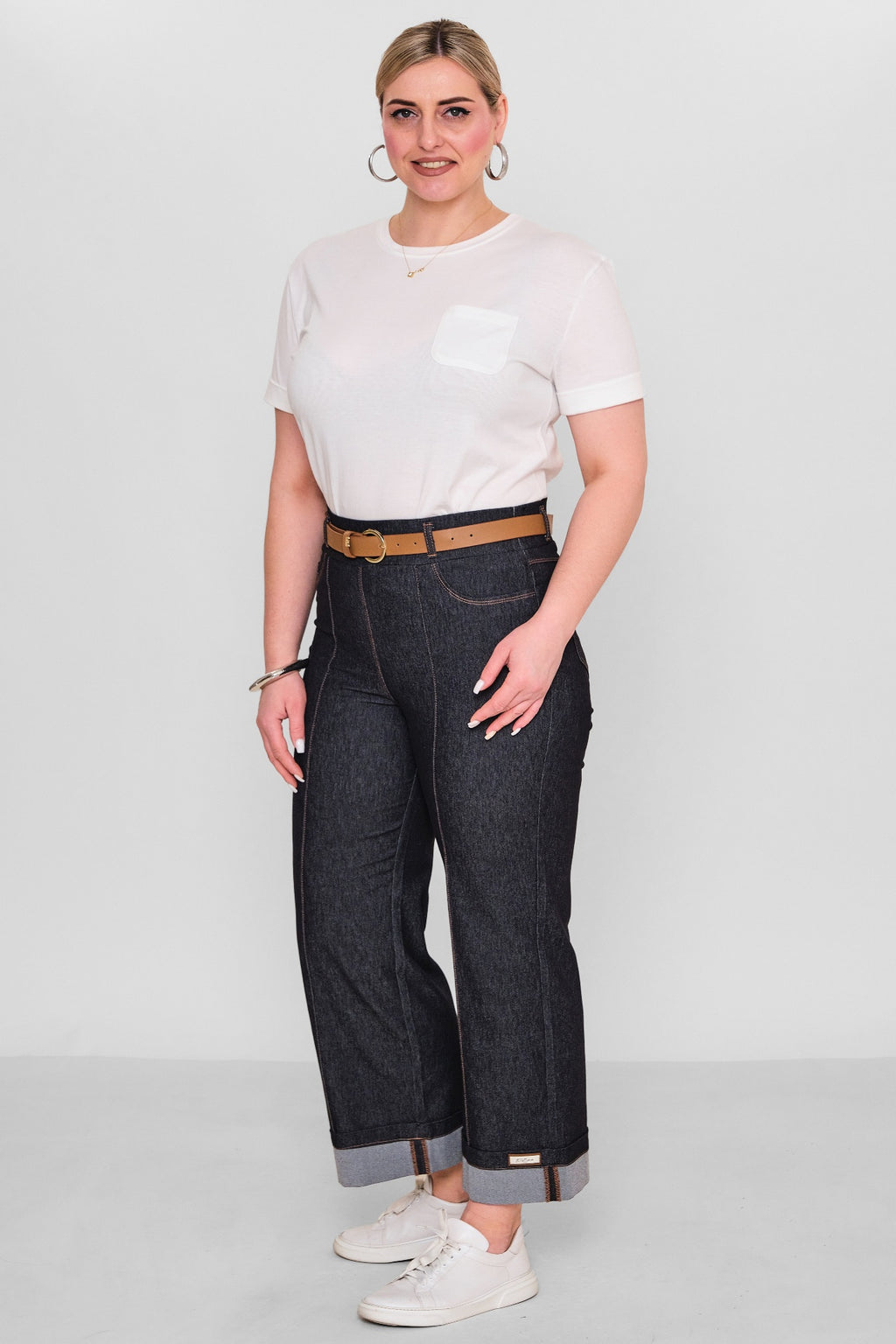 Elitline - Plus Size Trousers (ELT26Y1-34-4061) - 8690200157431