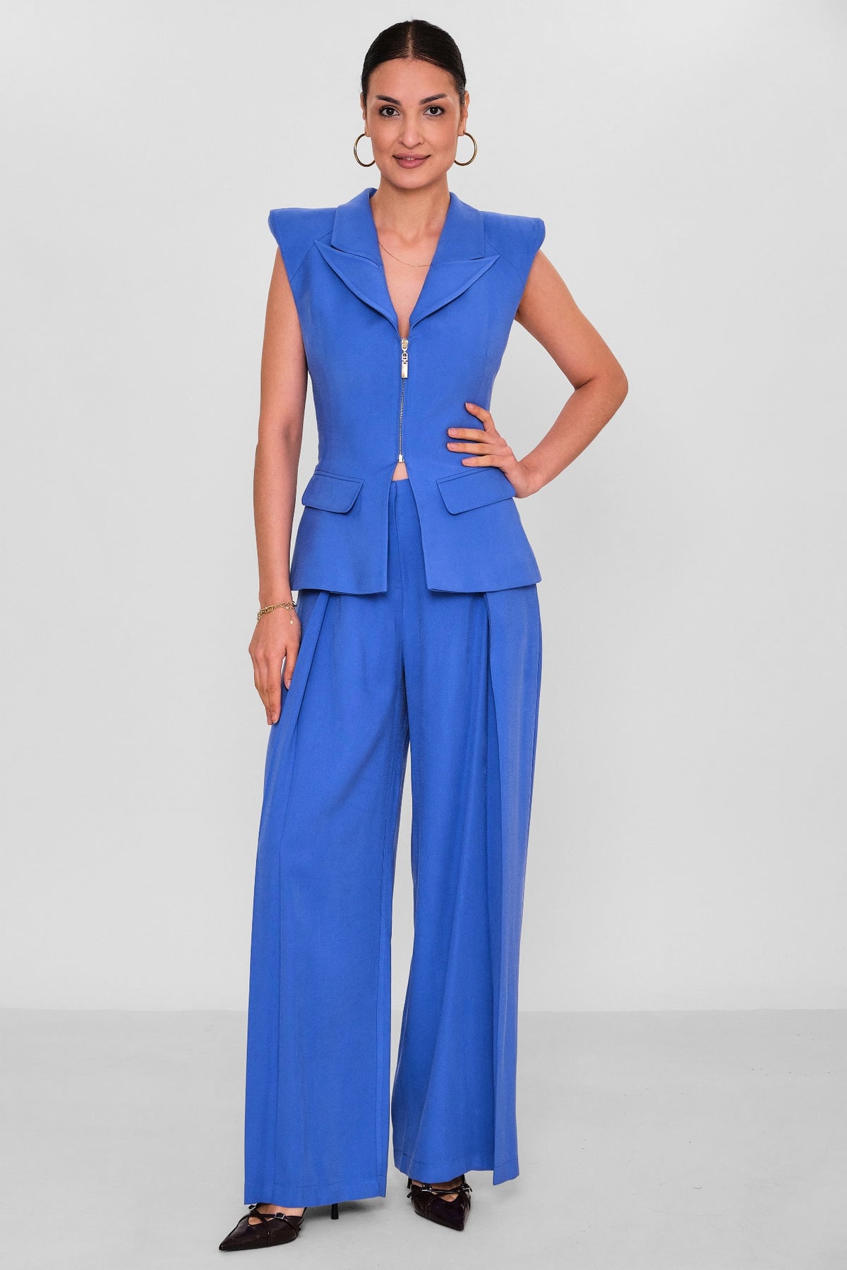 Mamulier - Plus Size Waistcoat (MML26Y7000) - 8690200157516