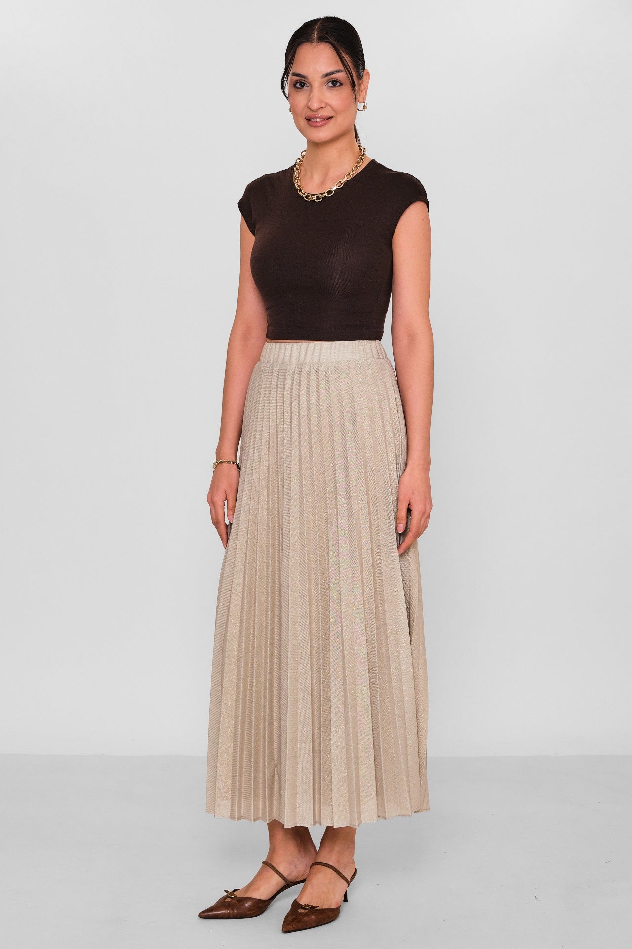 Myraang - Plus Size Skirt (MRG26Y03-3855) - 8690200157523