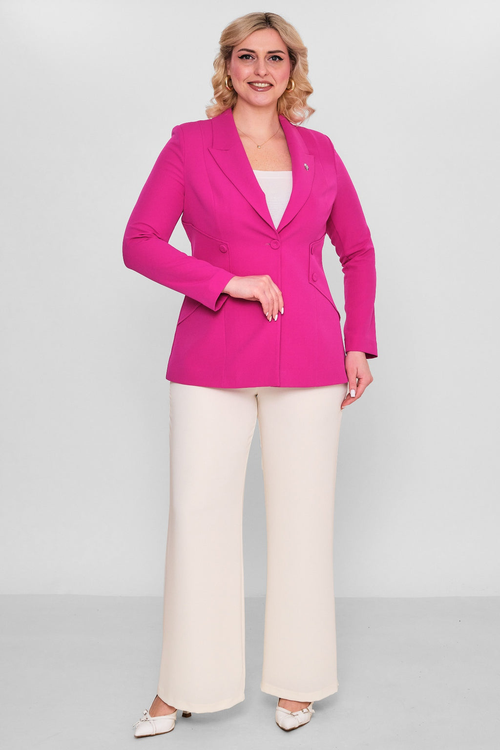 Meira - Plus Size Jacket (MEI26Y1365) - 8690200157578