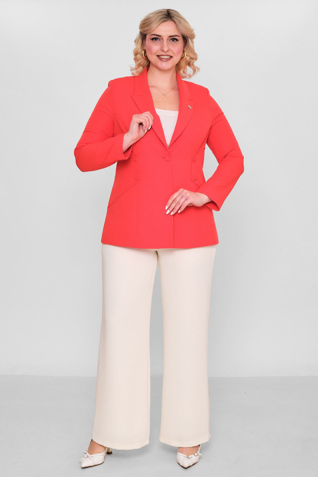 Meira - Plus Size Jacket (MEI26Y1365) - 8690200157585