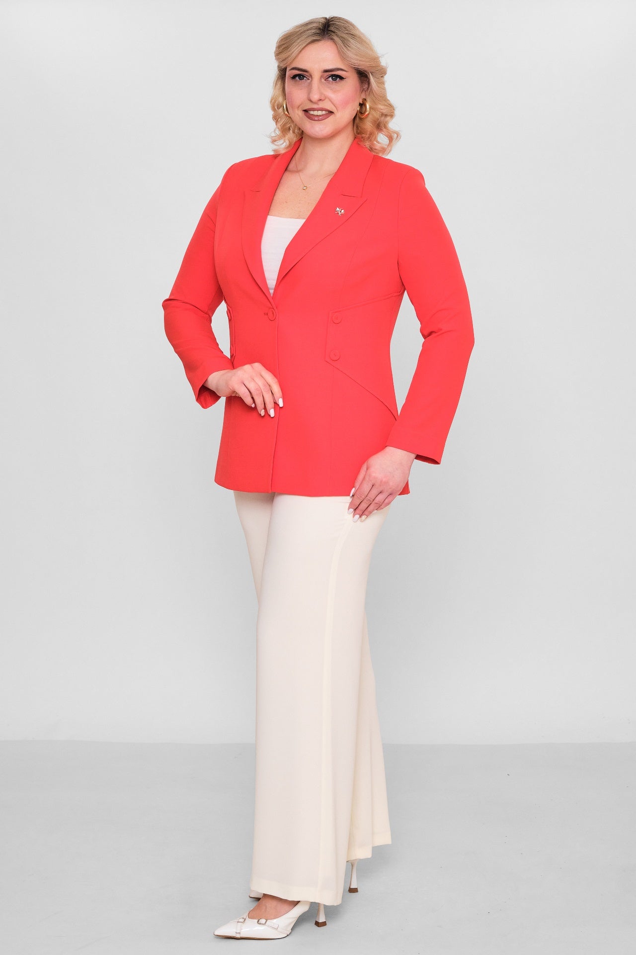 Meira - Plus Size Jacket (MEI26Y1365) - 8690200157585