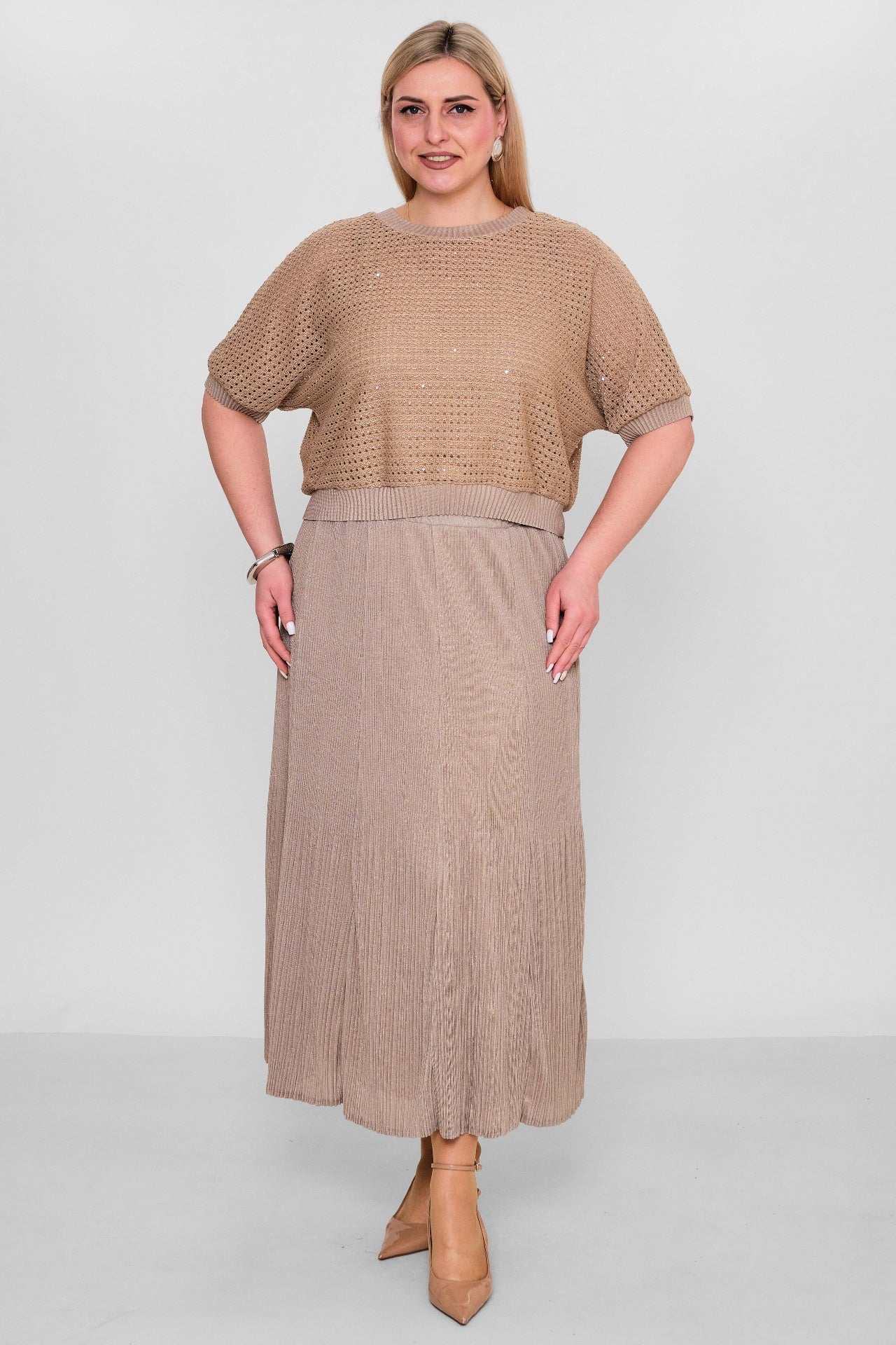 Myraang - Plus Size Suit (MRG26Y08-8470) - 8690200157912