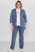Elitline - Plus Size Suit (ELT26Y7-276-4058) - 8690200158568