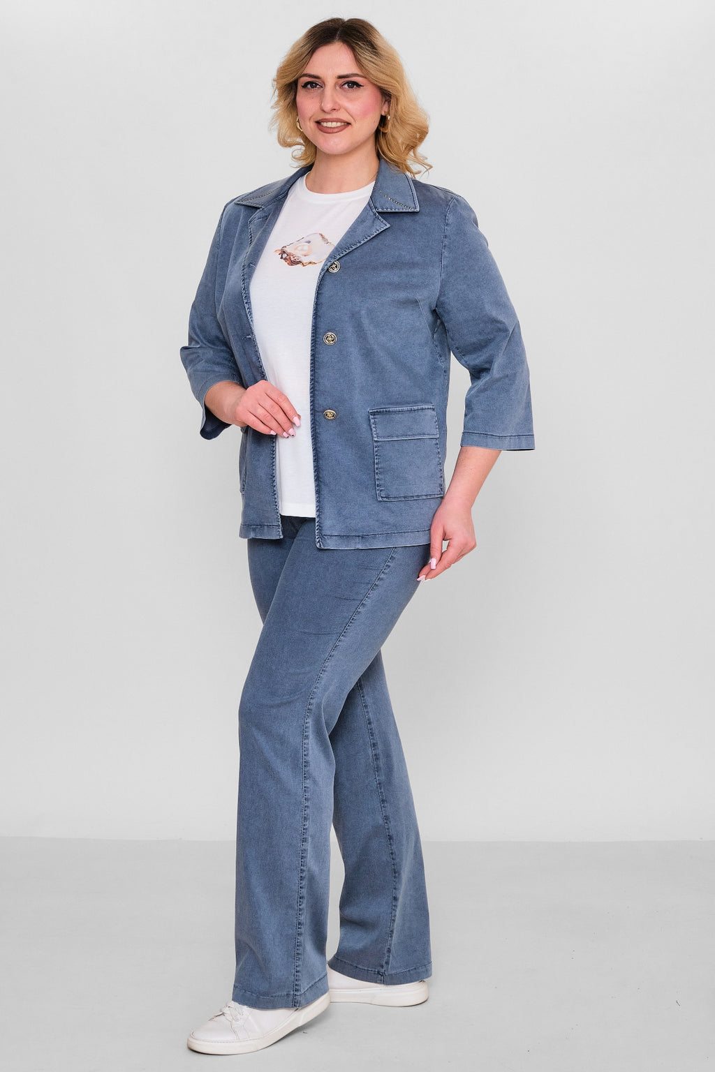 Elitline - Plus Size Suit (ELT26Y7-276-4058) - 8690200158568