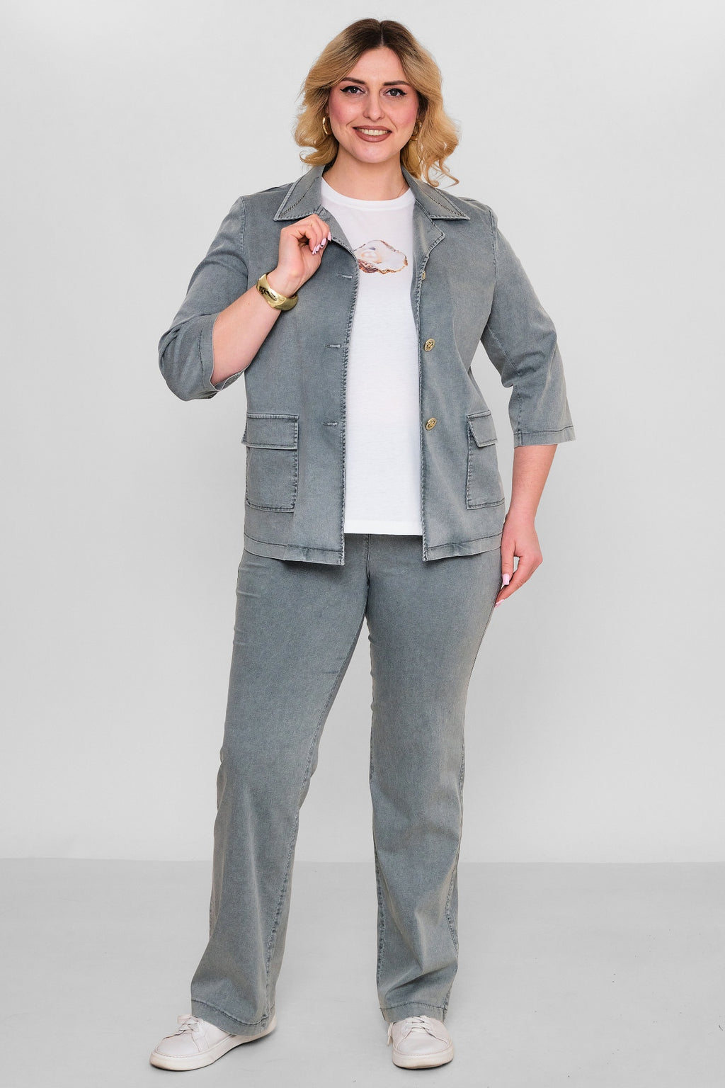 Elitline - Plus Size Suit (ELT26Y7-276-4058) - 8690200158575