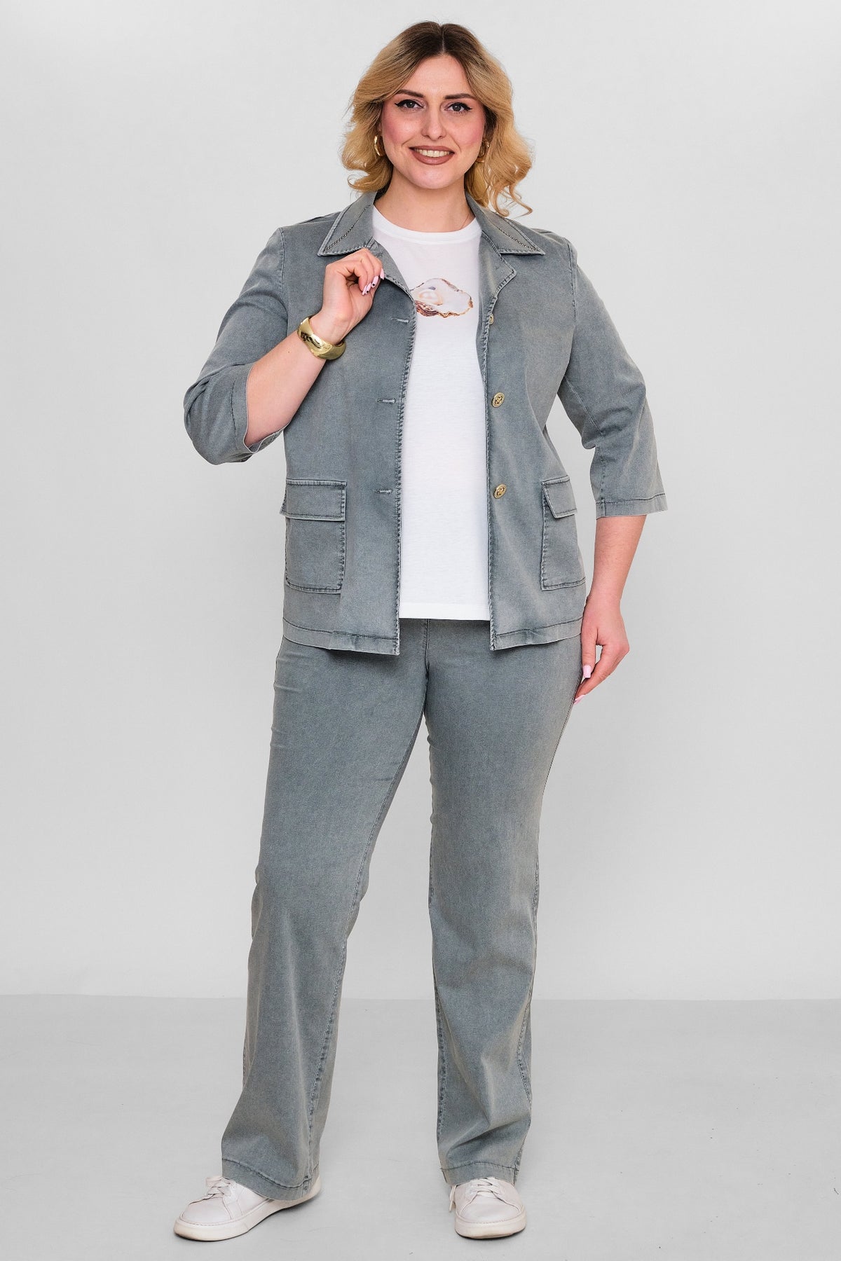 Elitline - Plus Size Suit (ELT26Y7-276-4058) - 8690200158575