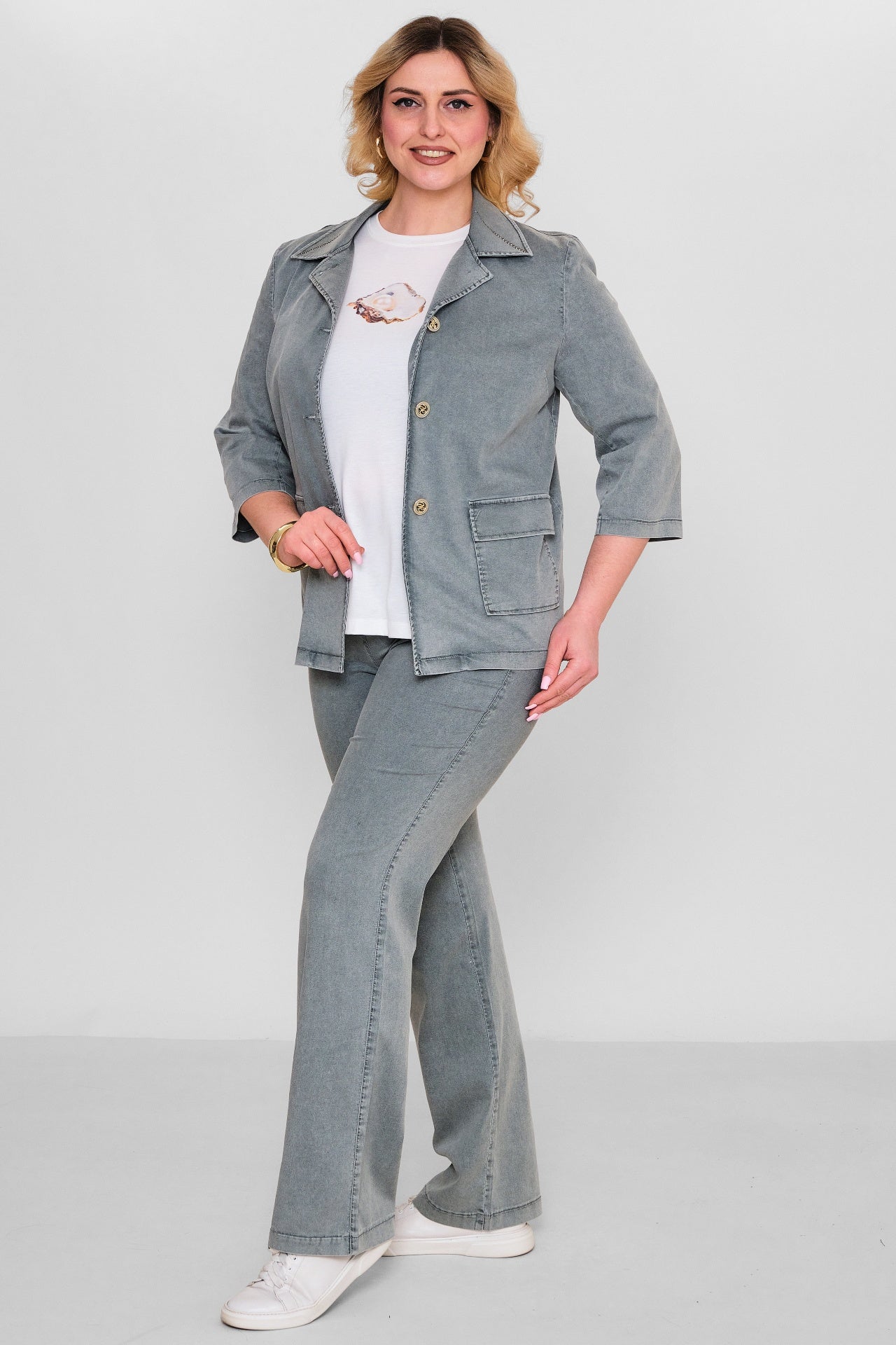 Elitline - Plus Size Suit (ELT26Y7-276-4058) - 8690200158575