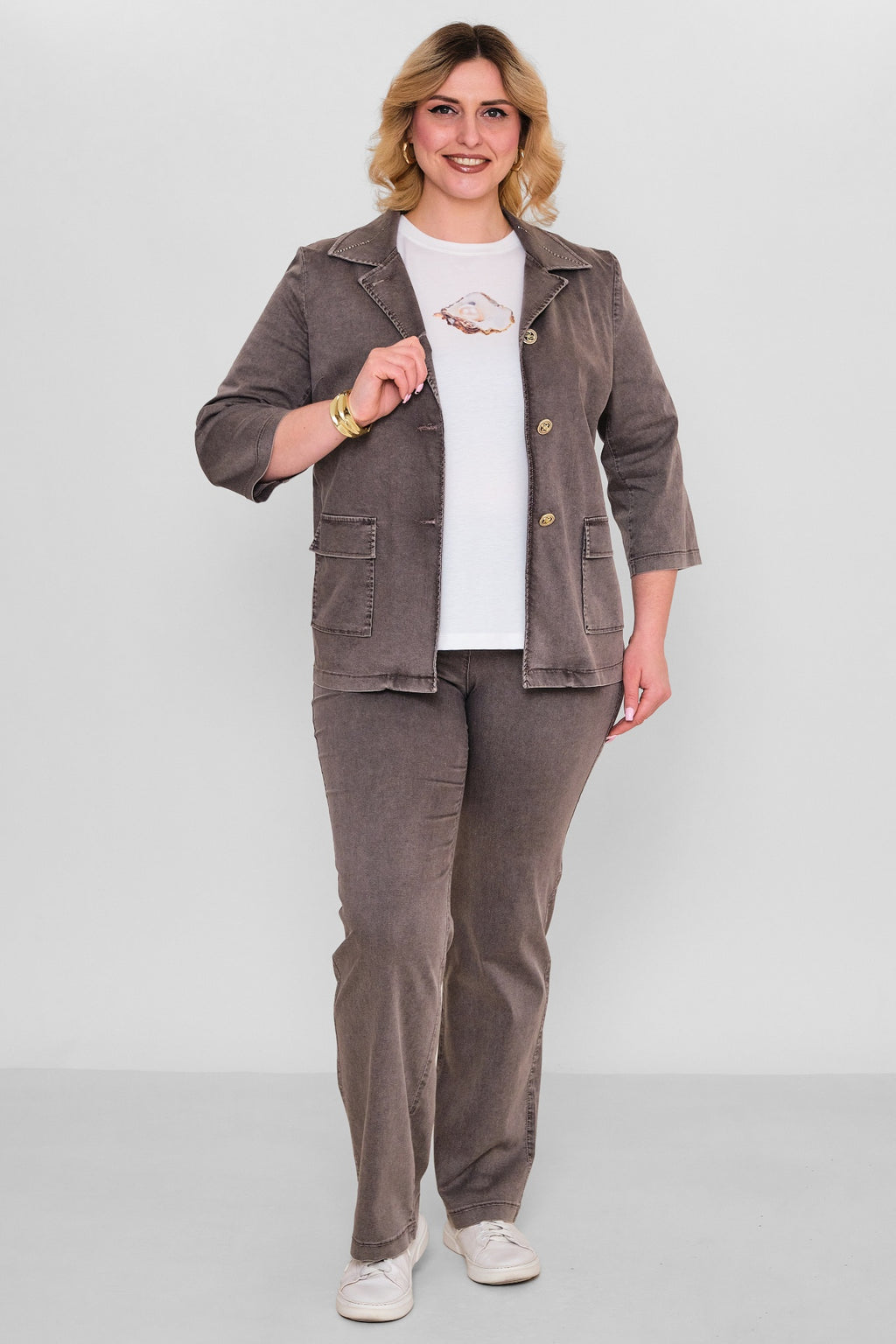 Elitline - Plus Size Suit (ELT26Y7-276-4058) - 8690200158582
