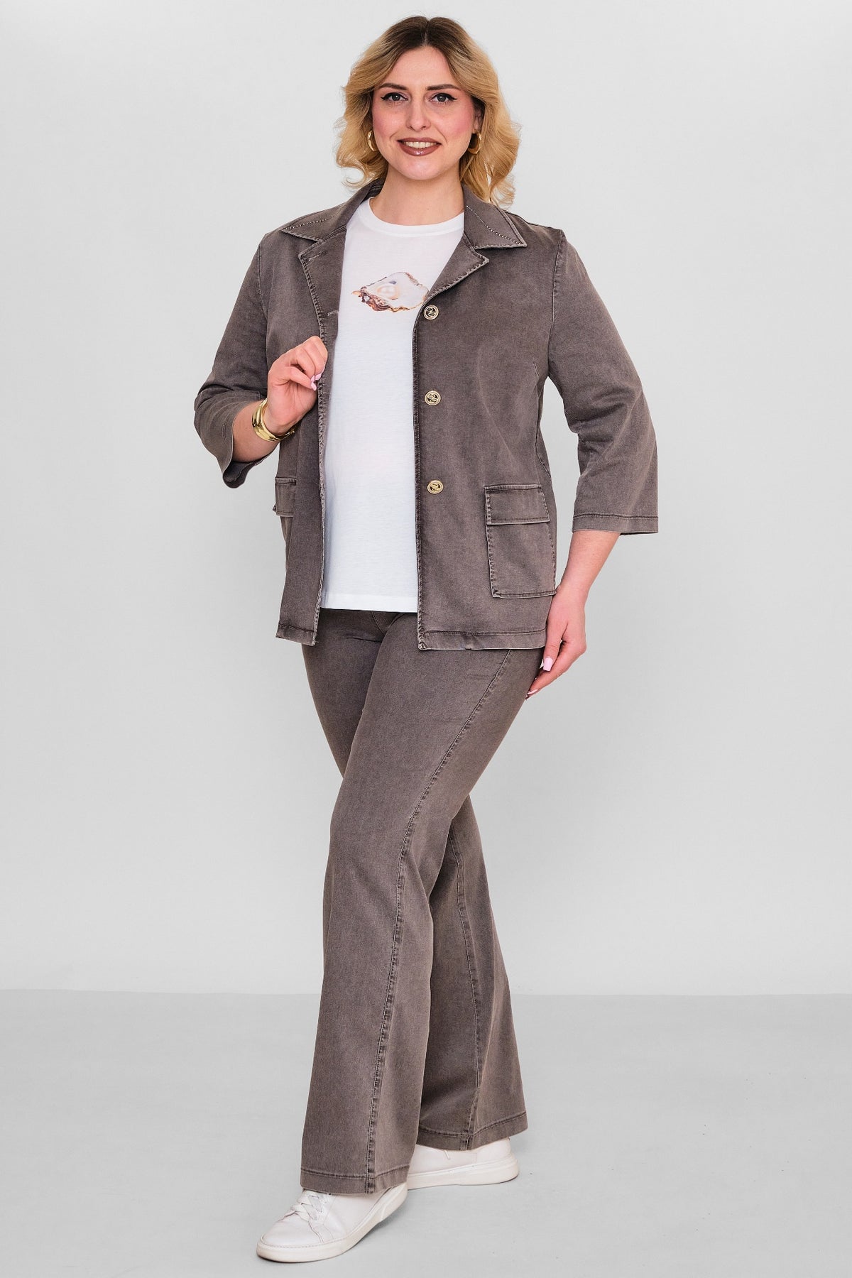 Elitline - Plus Size Suit (ELT26Y7-276-4058) - 8690200158582