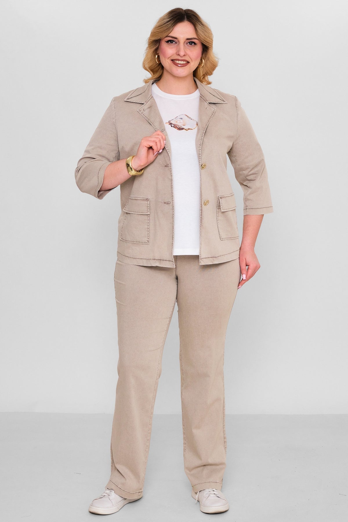 Elitline - Plus Size Suit (ELT26Y7-276-4058) - 8690200158599