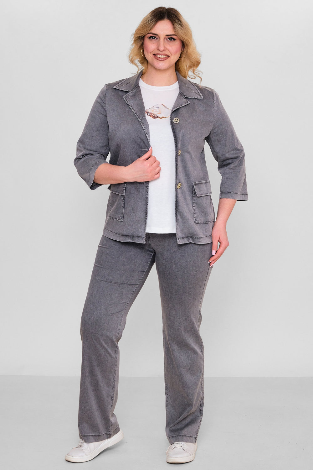 Elitline - Plus Size Suit (ELT26Y7-276-4058) - 8690200158605