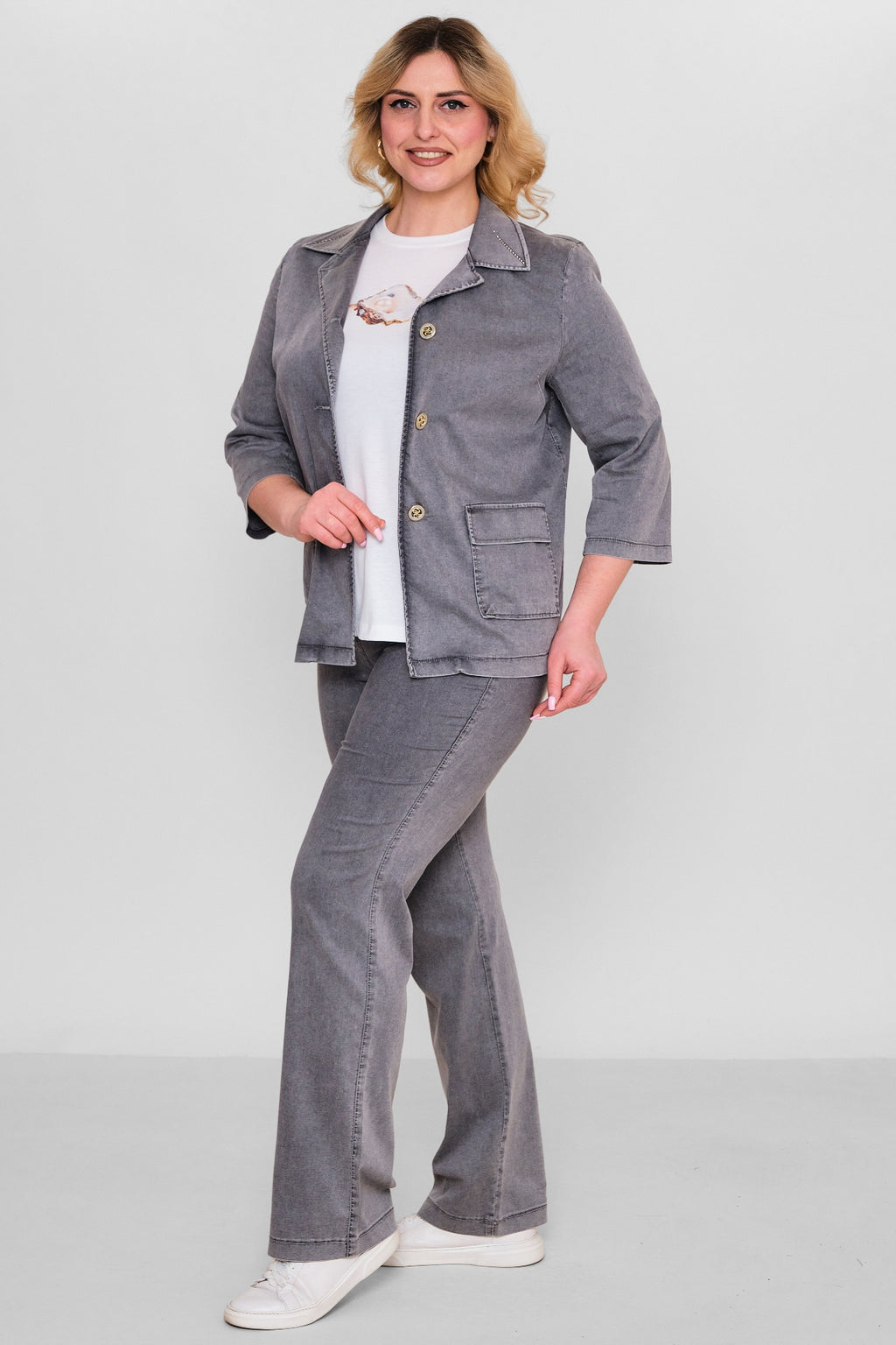 Elitline - Plus Size Suit (ELT26Y7-276-4058) - 8690200158605