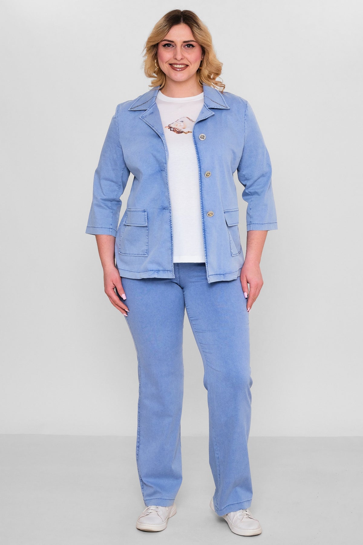 Elitline - Plus Size Suit (ELT26Y7-276-4058) - 8690200158612