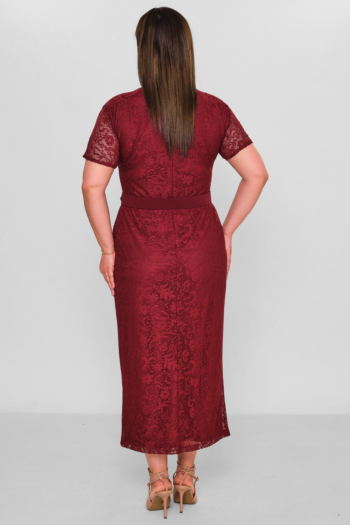Dress Port - Plus Size Dress (DSP26Y5739) - 8690200158643