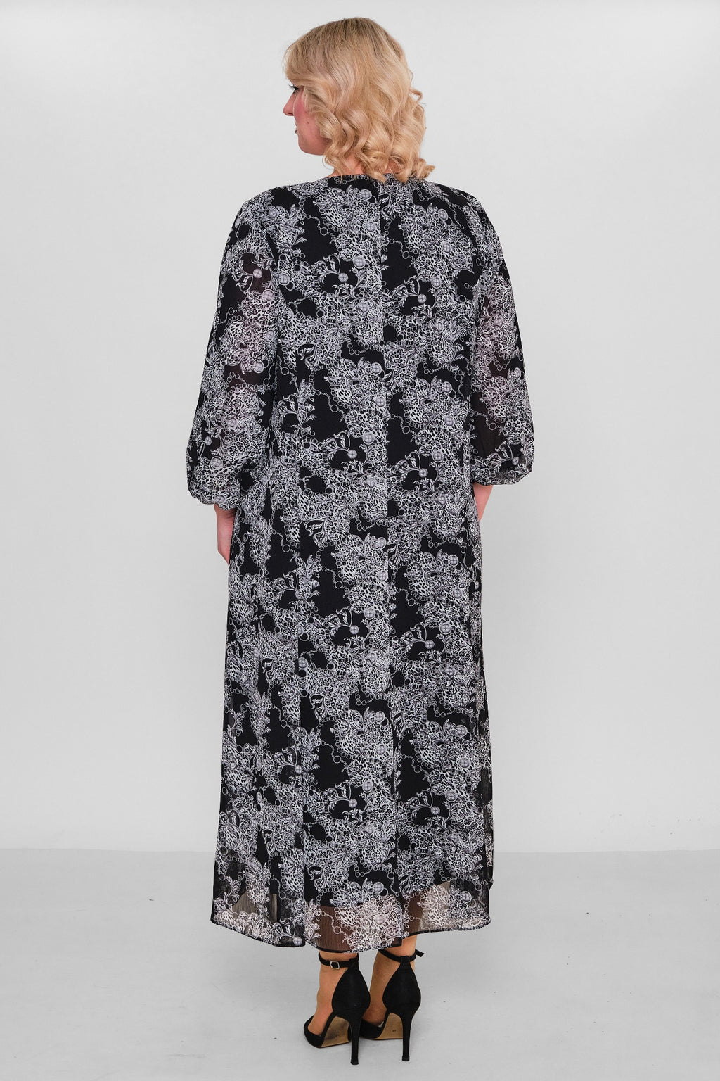Gumanize - Extended Plus Size Dress (GMZ2026-511-6413) - 8690200158704