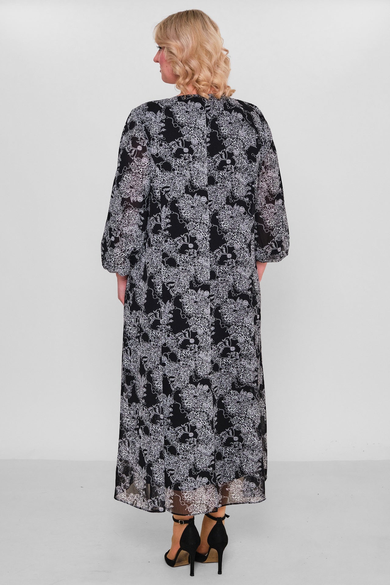 Gumanize - Extended Plus Size Dress (GMZ2026-511-6413) - 8690200158704