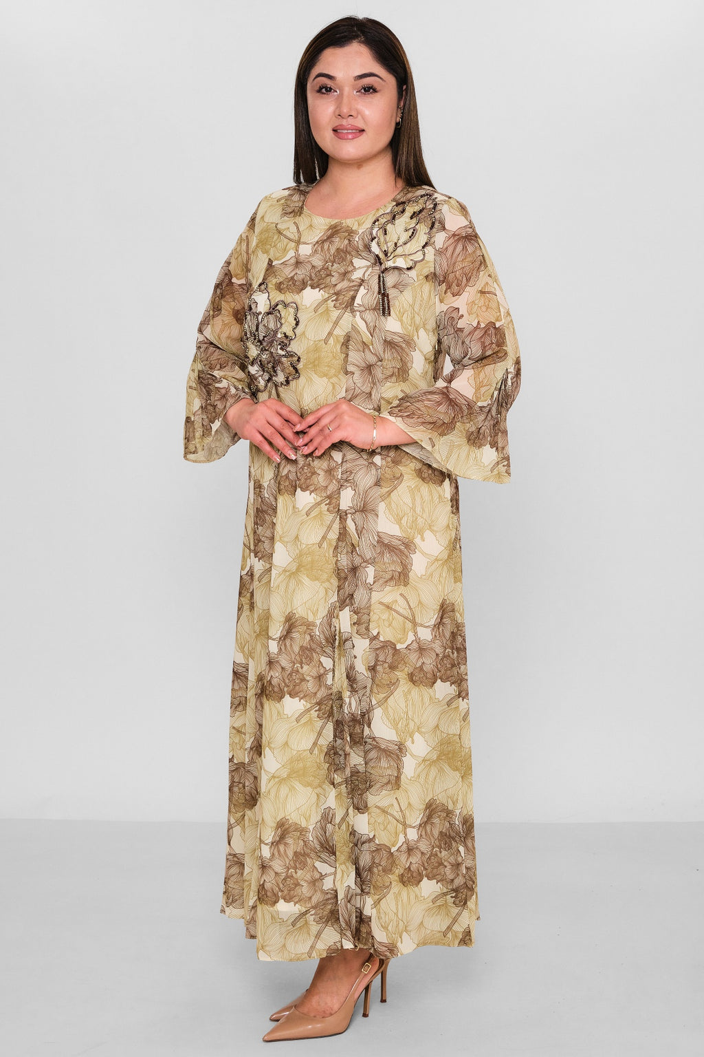 Gumanize - Plus Size Dress (GMZ2026-543-8167) - 8690200158728