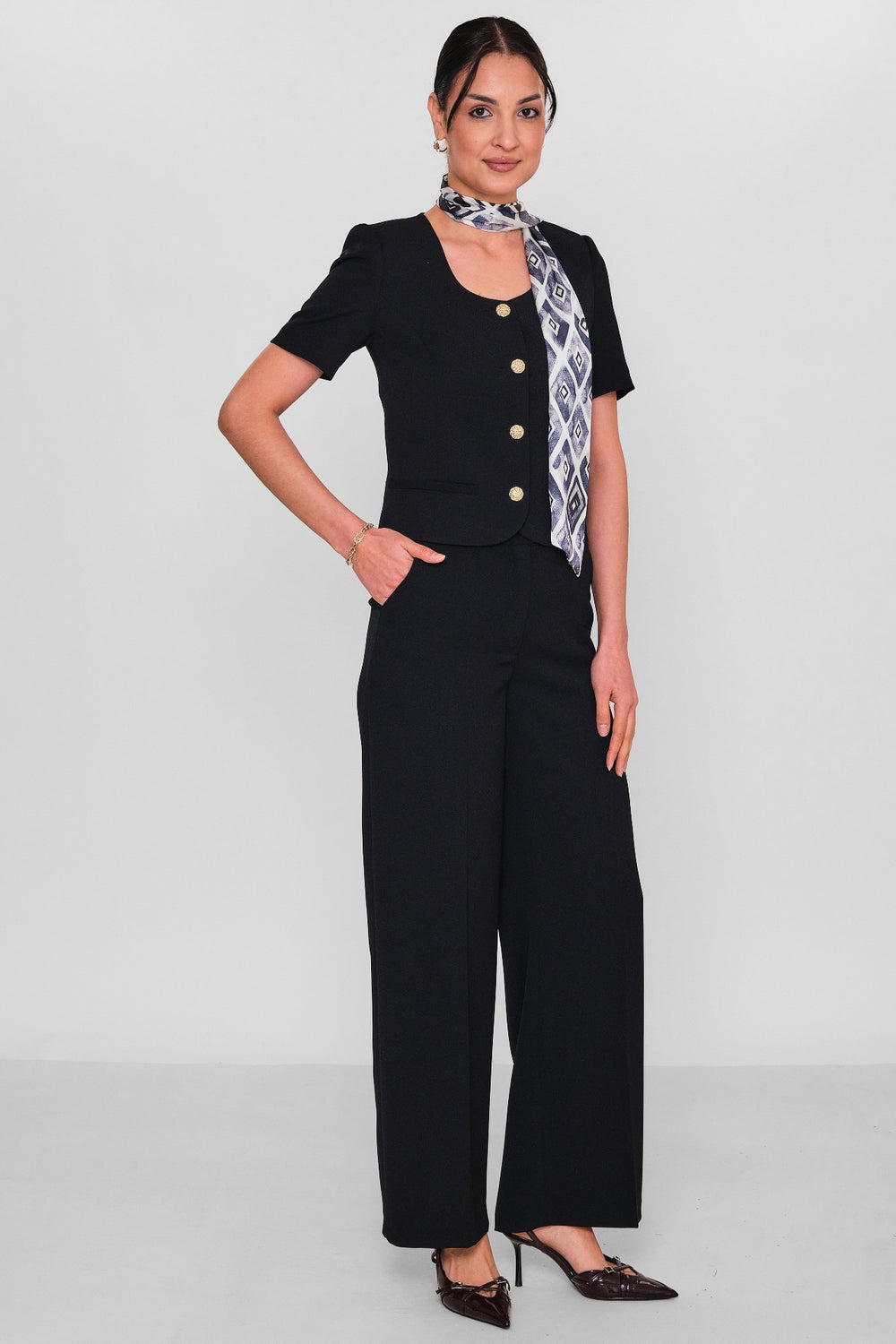 Selen - Plus Size Jacket (SLN26Y07539) - 8690200158827