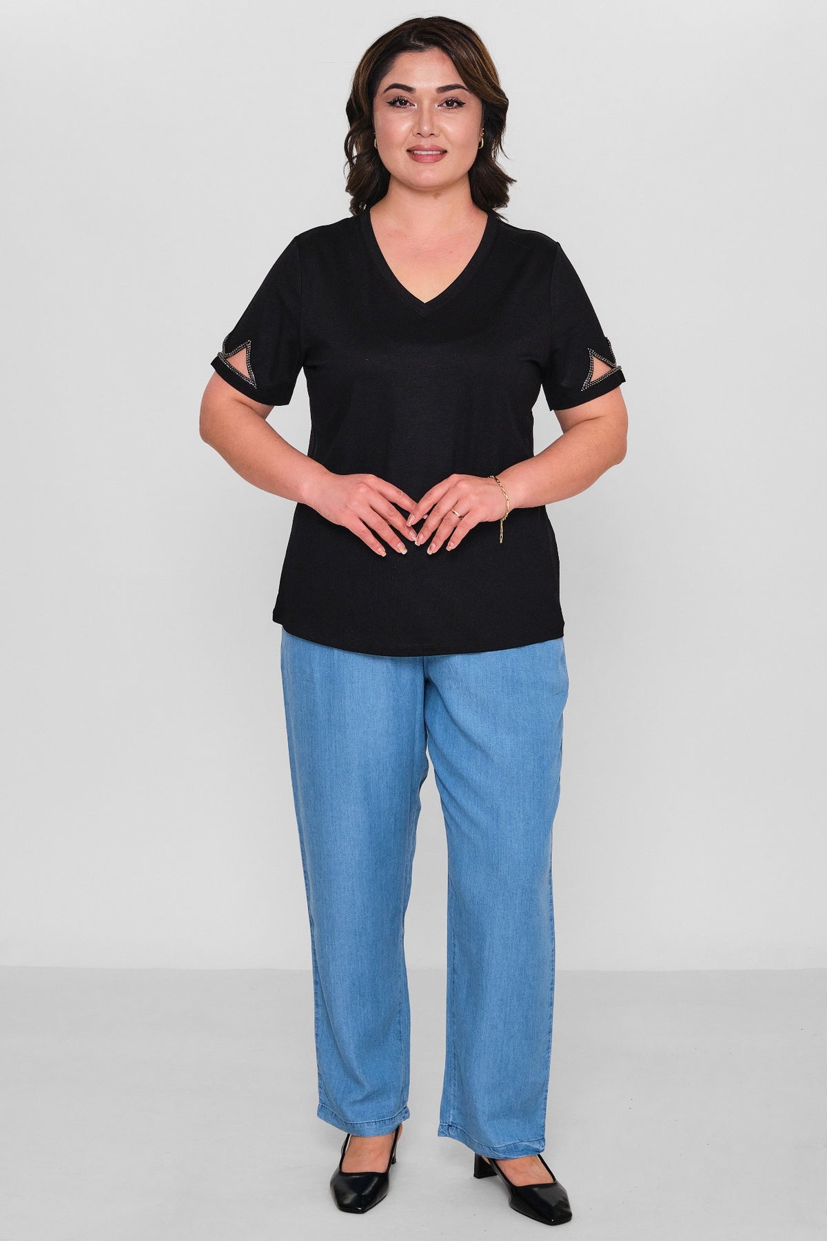 Xlife - Plus Size Blouse (XLF26Y7082) - 8690200159282