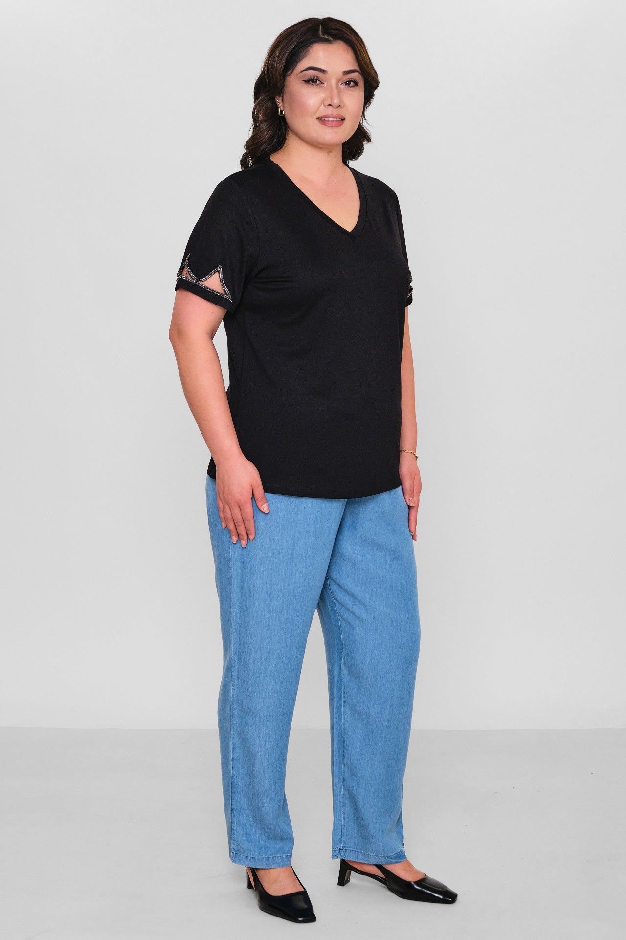 Xlife - Plus Size Blouse (XLF26Y7082) - 8690200159282