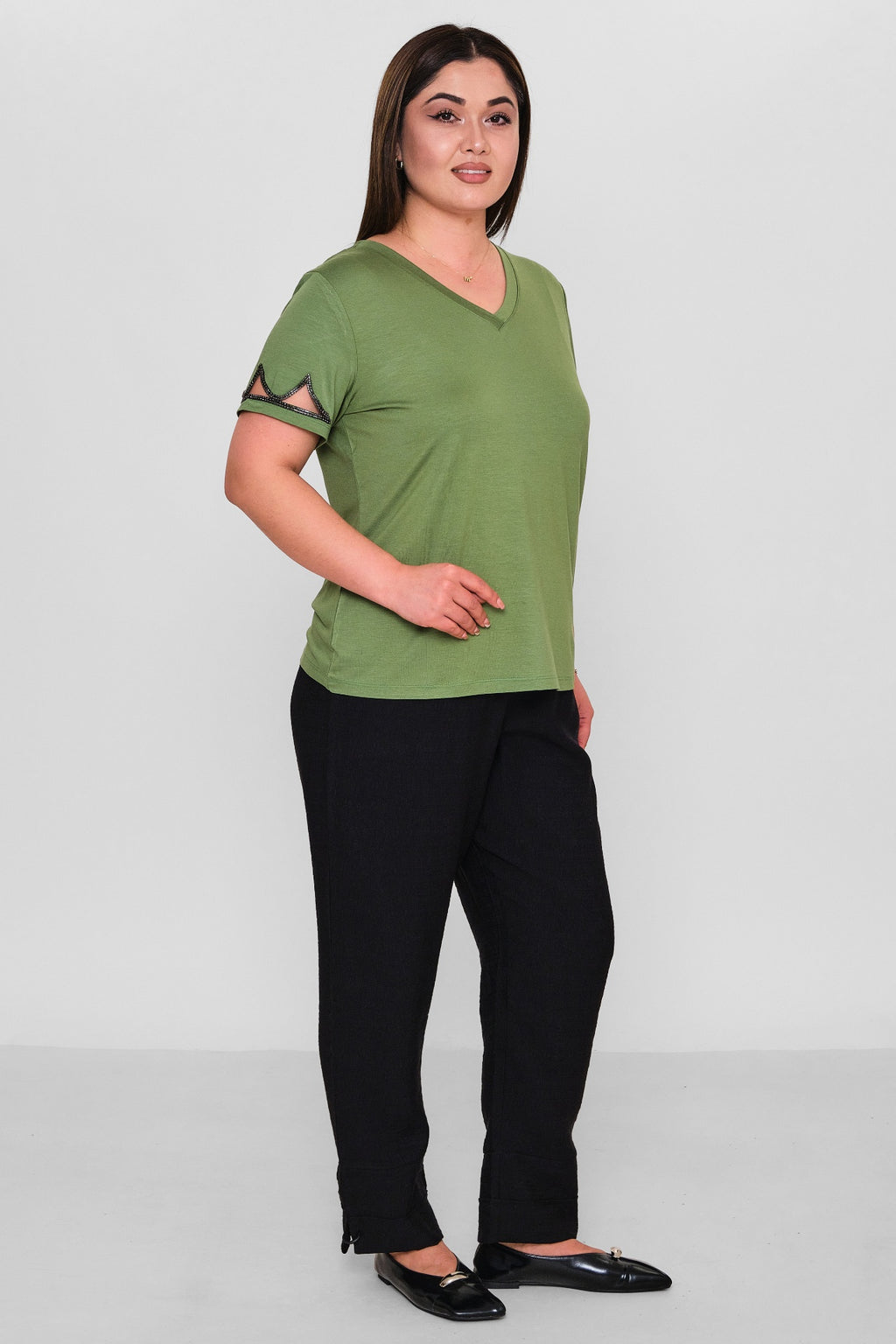 Xlife - Plus Size Blouse (XLF26Y7082) - 8690200159299