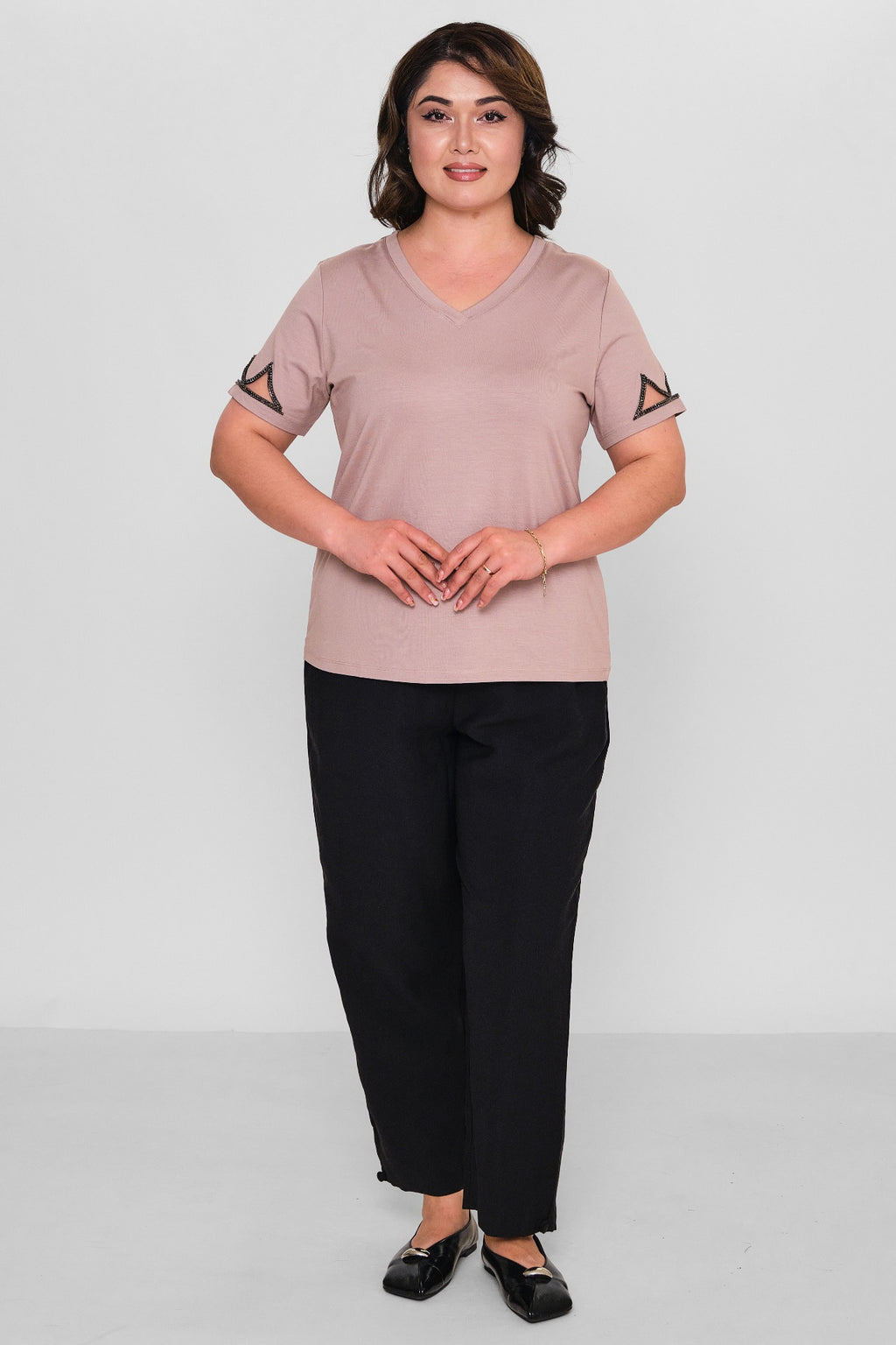 Xlife - Plus Size Blouse (XLF26Y7082) - 8690200159305