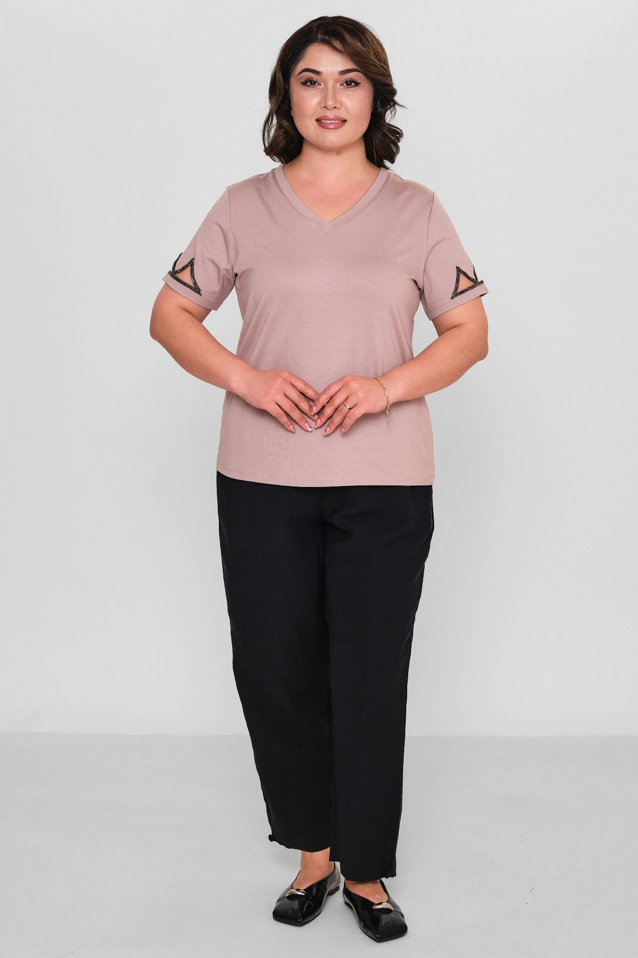 Xlife - Plus Size Blouse (XLF26Y7082) - 8690200159305