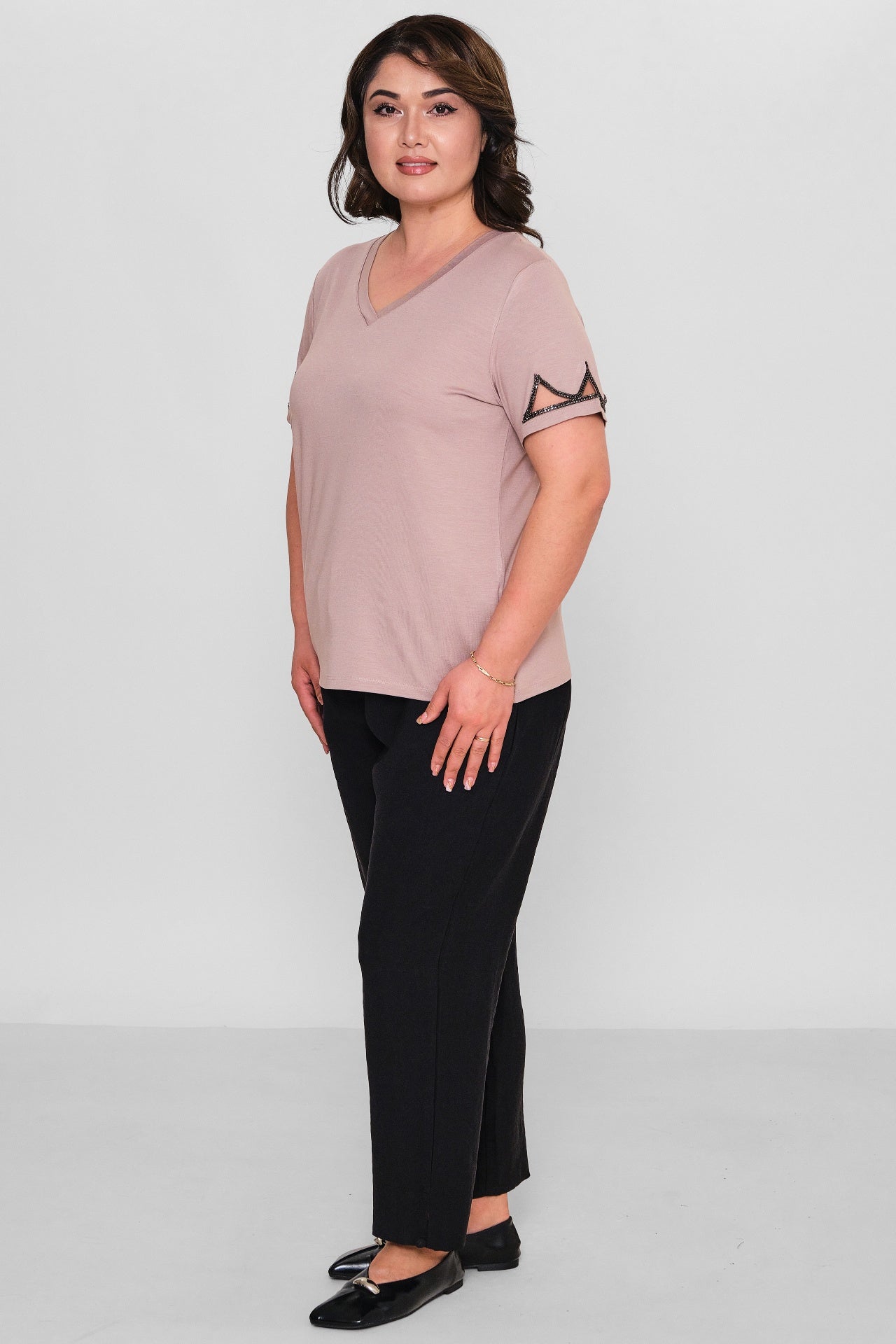 Xlife - Plus Size Blouse (XLF26Y7082) - 8690200159305