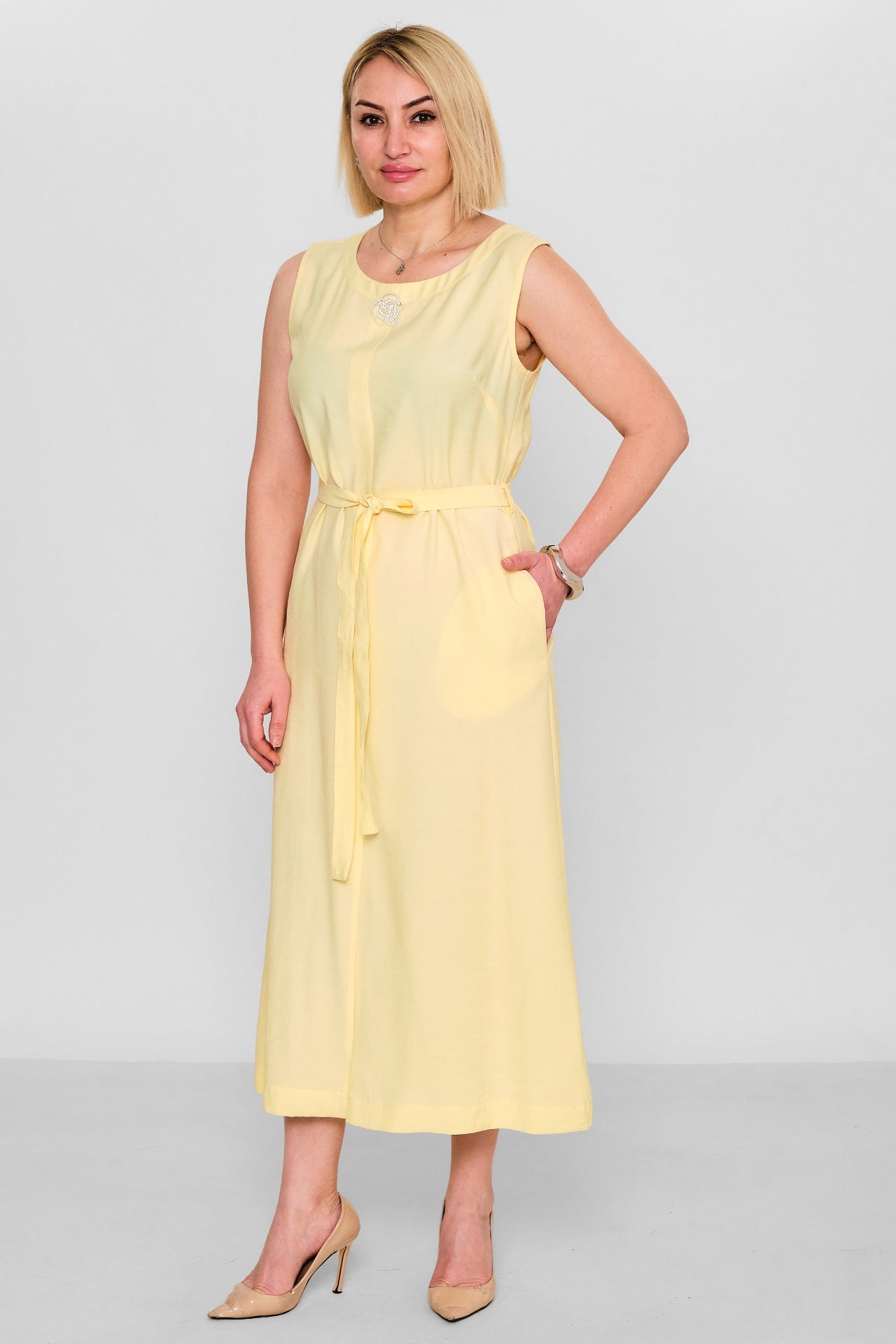 Revaro - Regular Size Dress (RVR26YS-9087) - 8690200159862