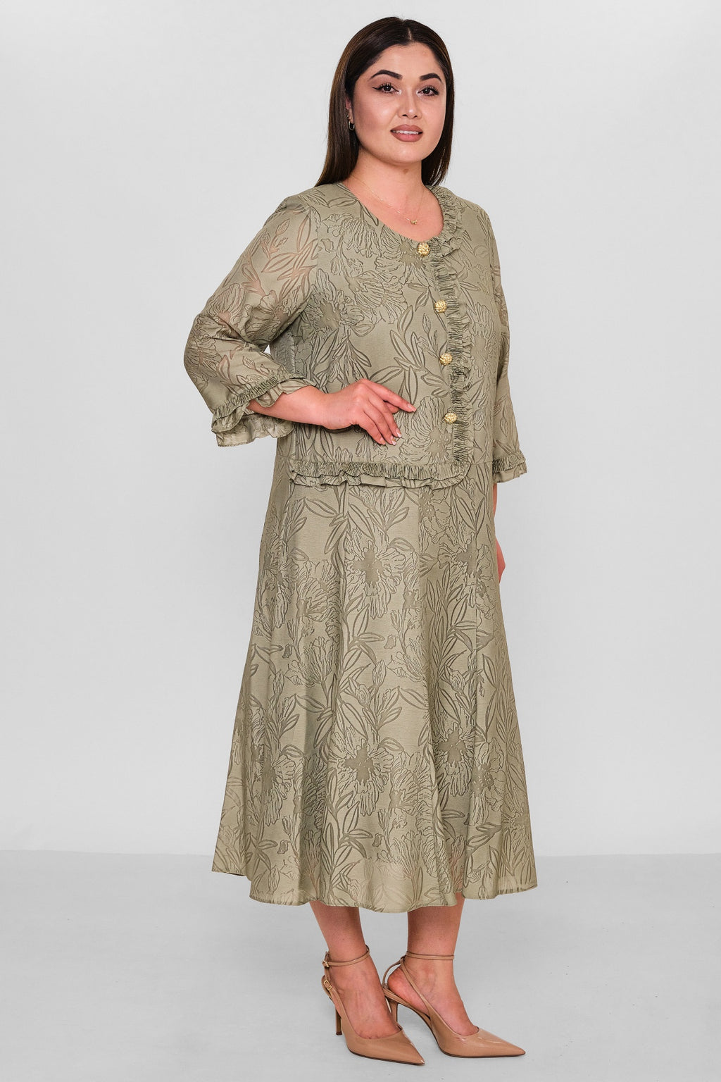 Gumanize - Plus Size Dress (GMZ2025-1072-7722) - 8690200159992