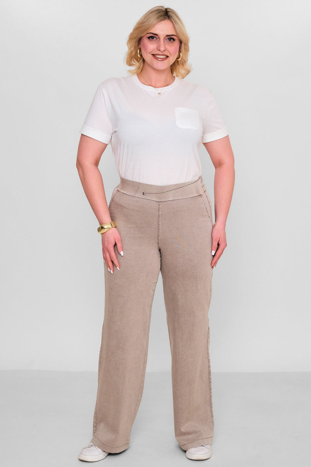 Elitline - Plus Size Trousers (ELT26Y1-276-4077) - 8690200160066