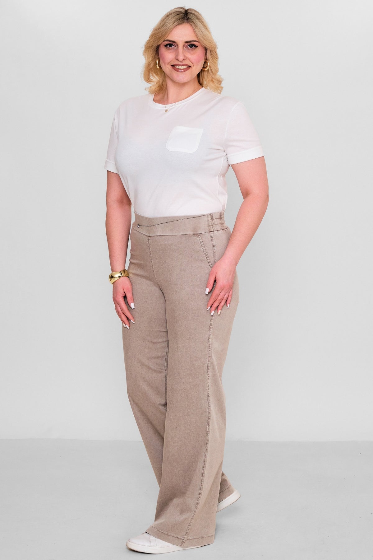 Elitline - Plus Size Trousers (ELT26Y1-276-4077) - 8690200160066