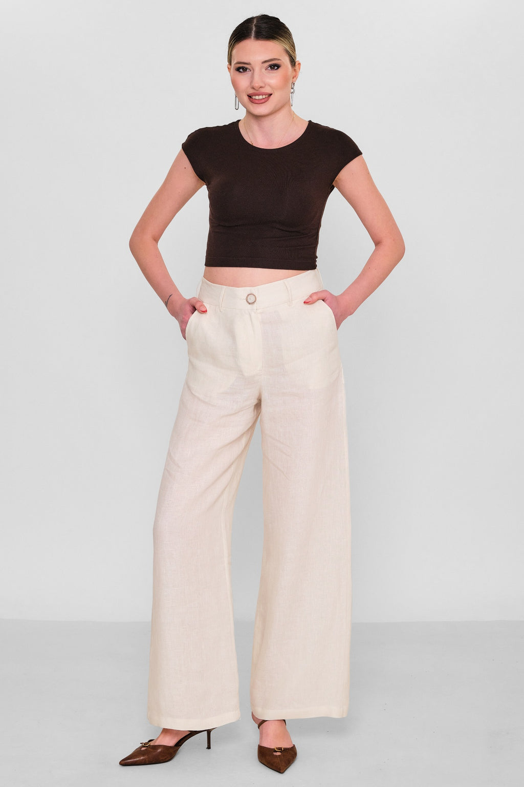 Jarrivee - Regular Size Trousers (JRVSS26J1133)