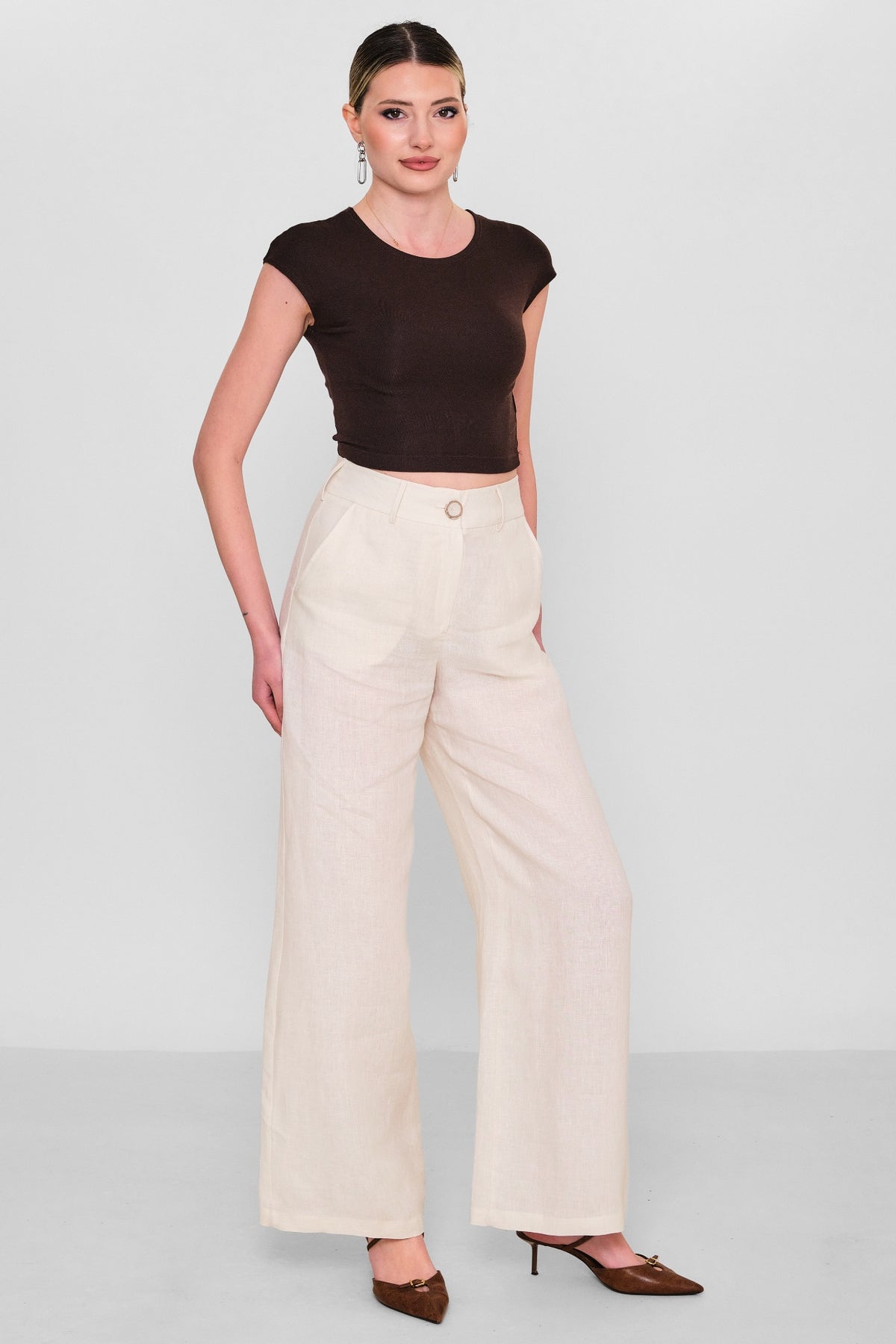 Jarrivee - Regular Size Trousers (JRVSS26J1133)