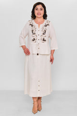 Gumanize - Plus Size Suit (GMZ437-8086) - 8690200161476