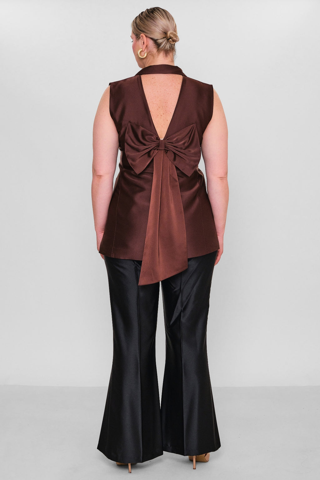 Fimore - Plus Size Waistcoat (FMR26Y8957-18) - 8690200161605