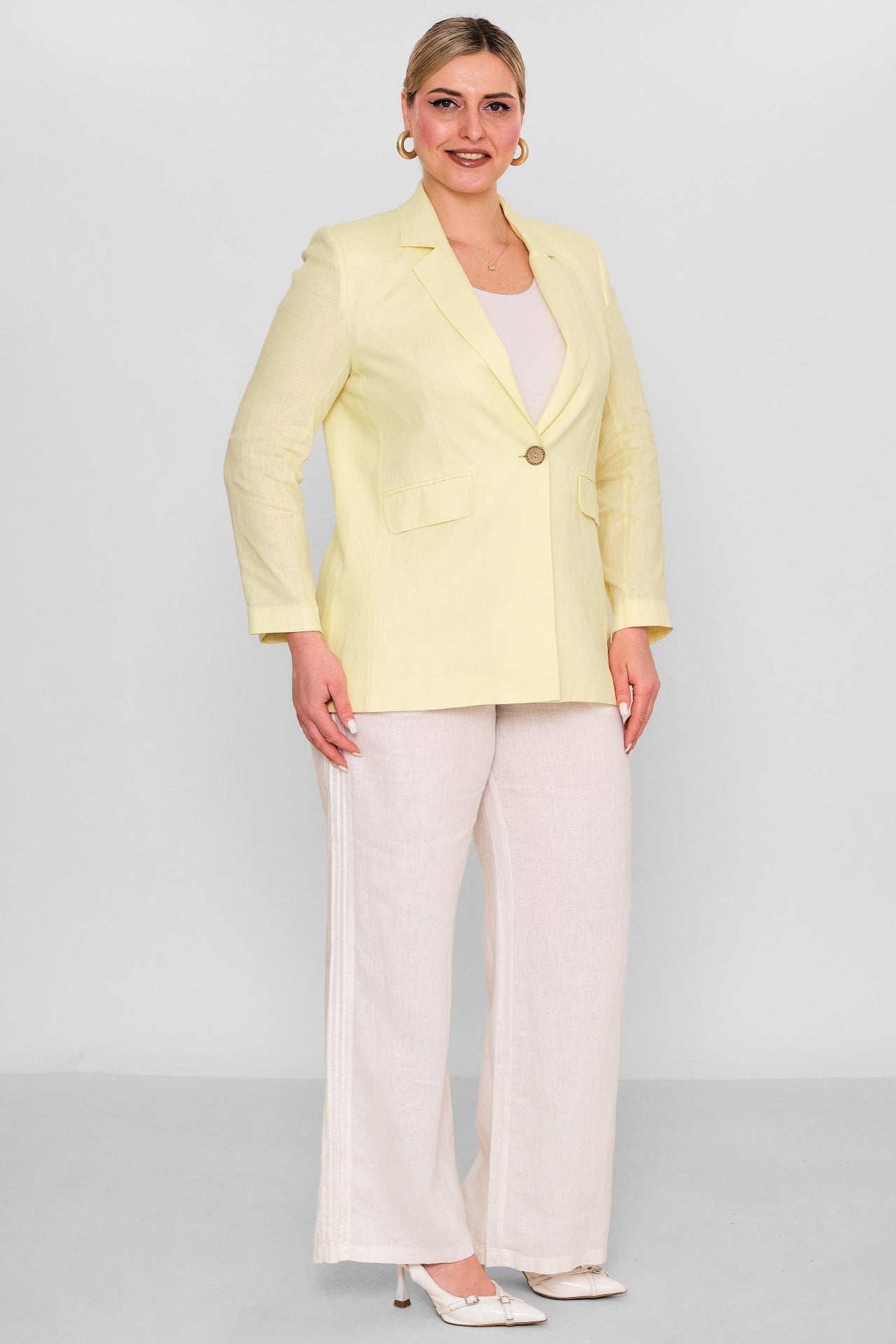 Elitline - Plus Size Jacket (ELT26Y4-55-3020) - 8690200161728