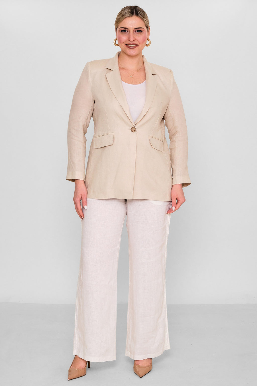 Elitline - Plus Size Jacket (ELT26Y4-55-3020) - 8690200161735