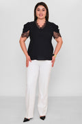 Welike - Plus Size Blouse (WLK26Y1467) - 8690200162459