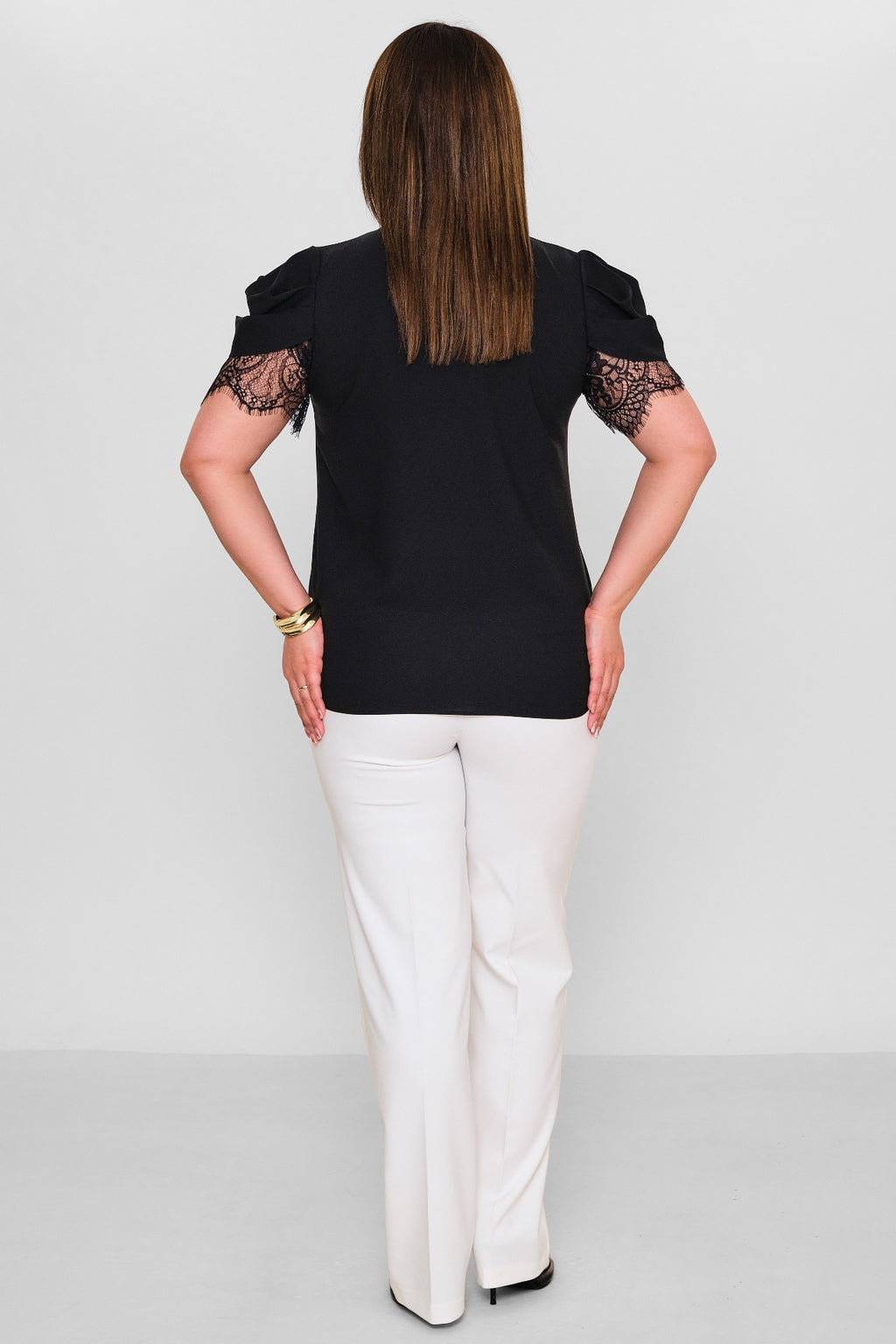 Welike - Plus Size Blouse (WLK26Y1467) - 8690200162459