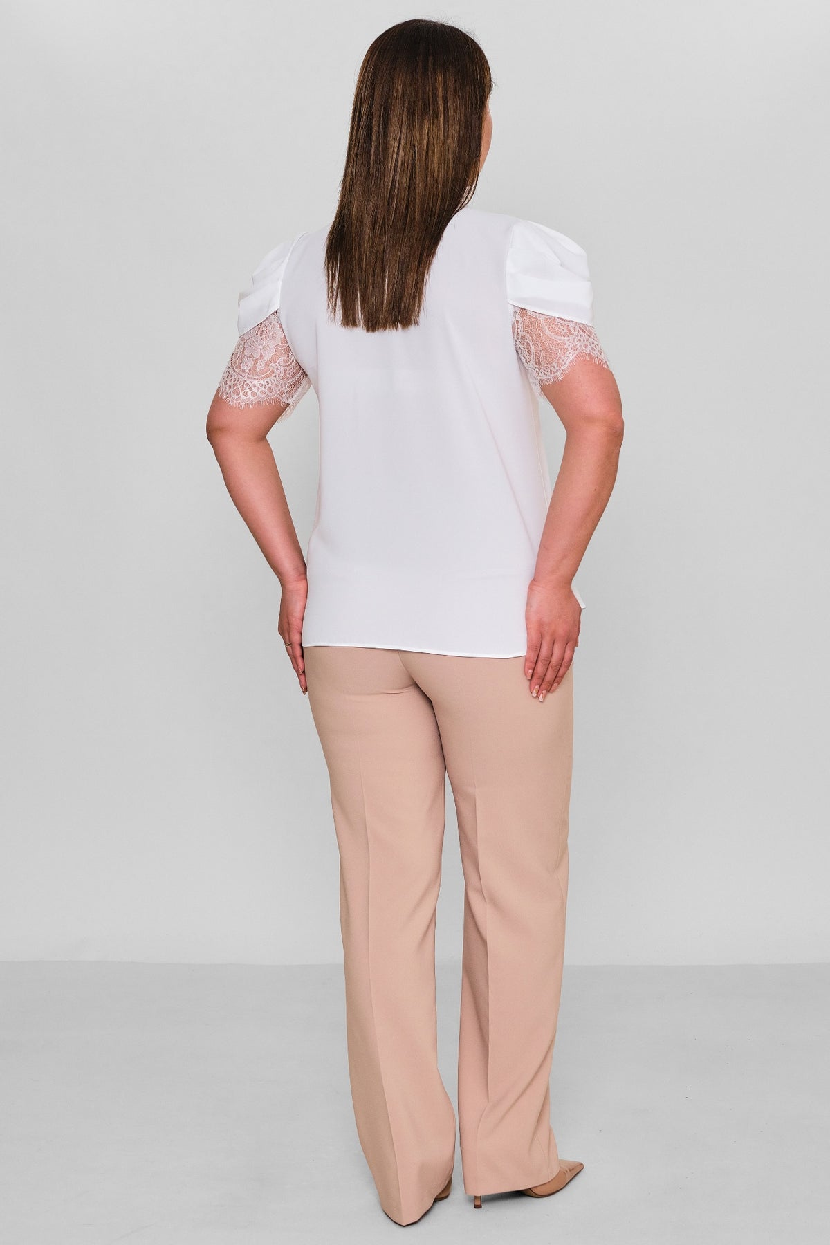 Welike - Plus Size Blouse (WLK26Y1467) - 8690200162466