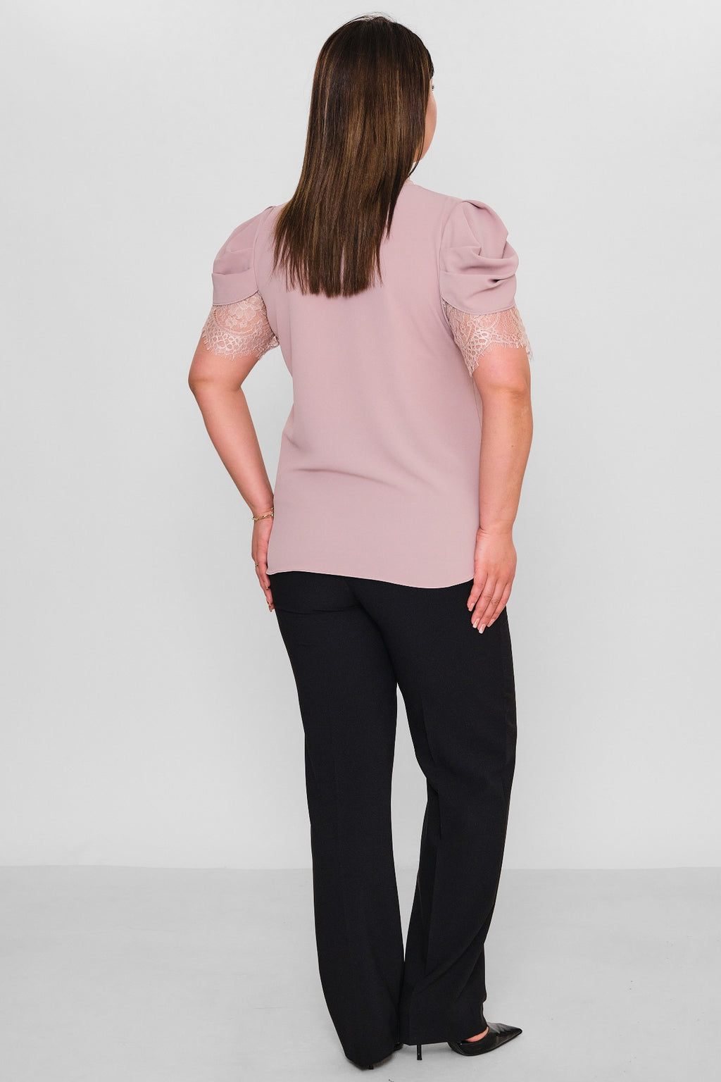 Welike - Plus Size Blouse (WLK26Y1467) - 8690200162497