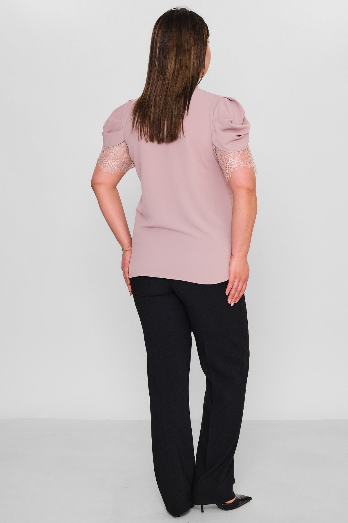 Welike - Plus Size Blouse (WLK26Y1467) - 8690200162497