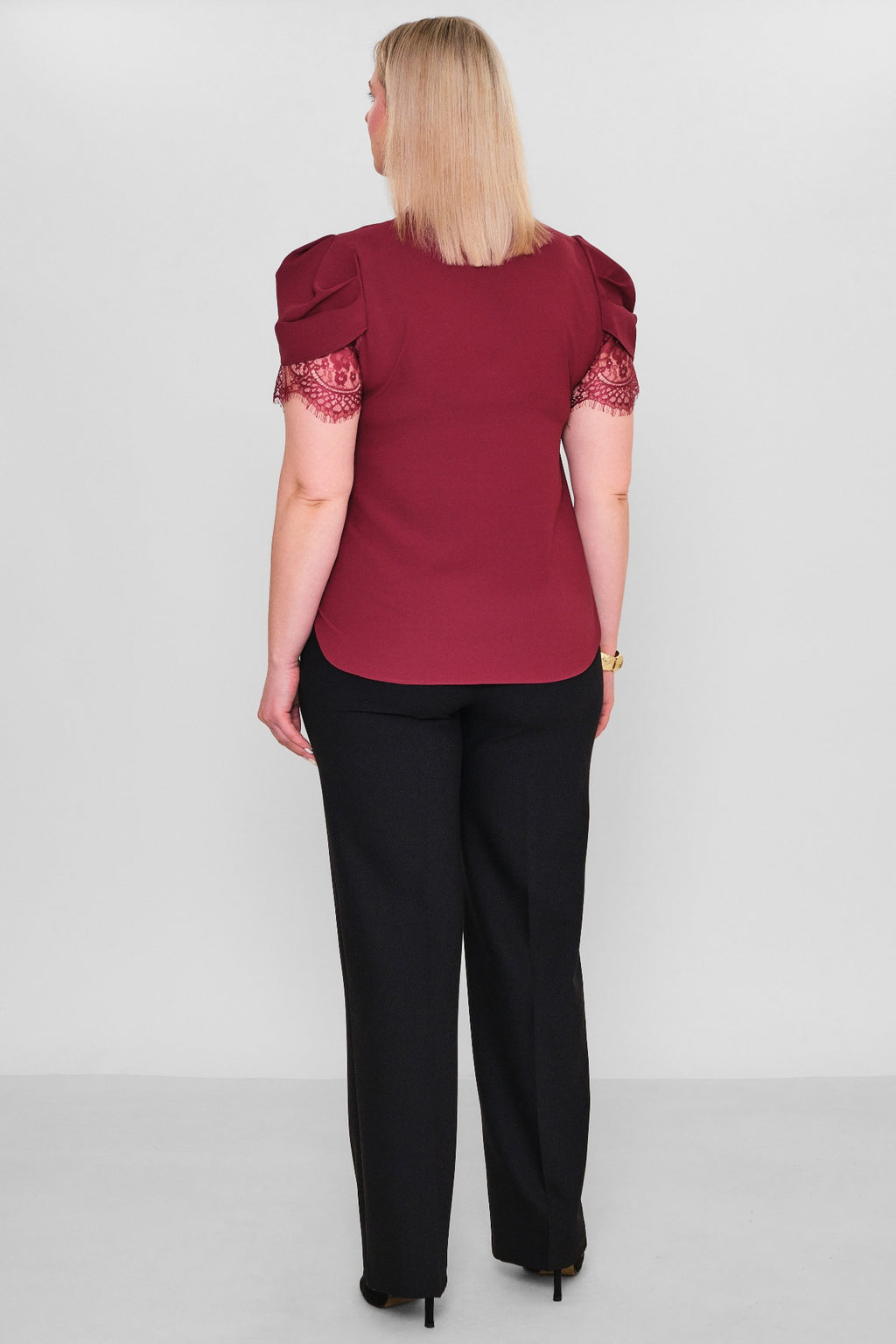 Welike - Plus Size Blouse (WLK26Y1467) - 8690200162503