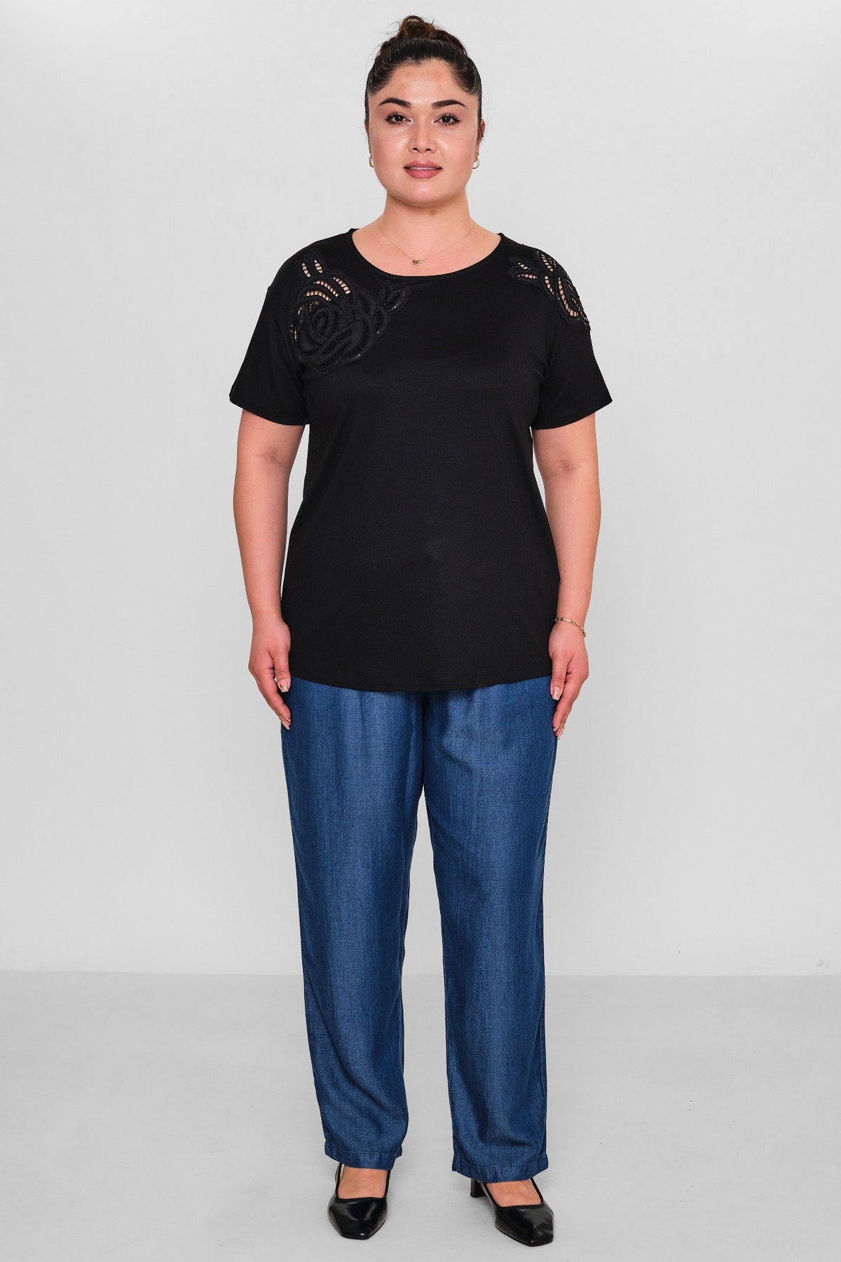 Xlife - Plus Size Blouse (XLF26Y7005) - 8690200163173