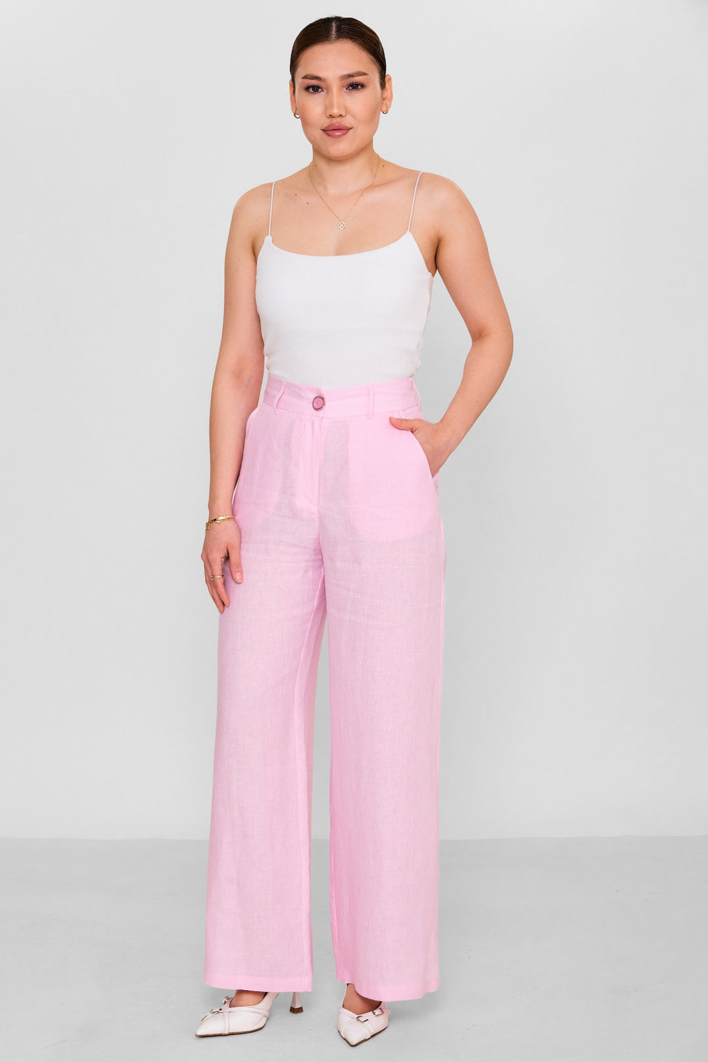 Jarrivee - Regular Size Trousers (JRVSS26J1133)