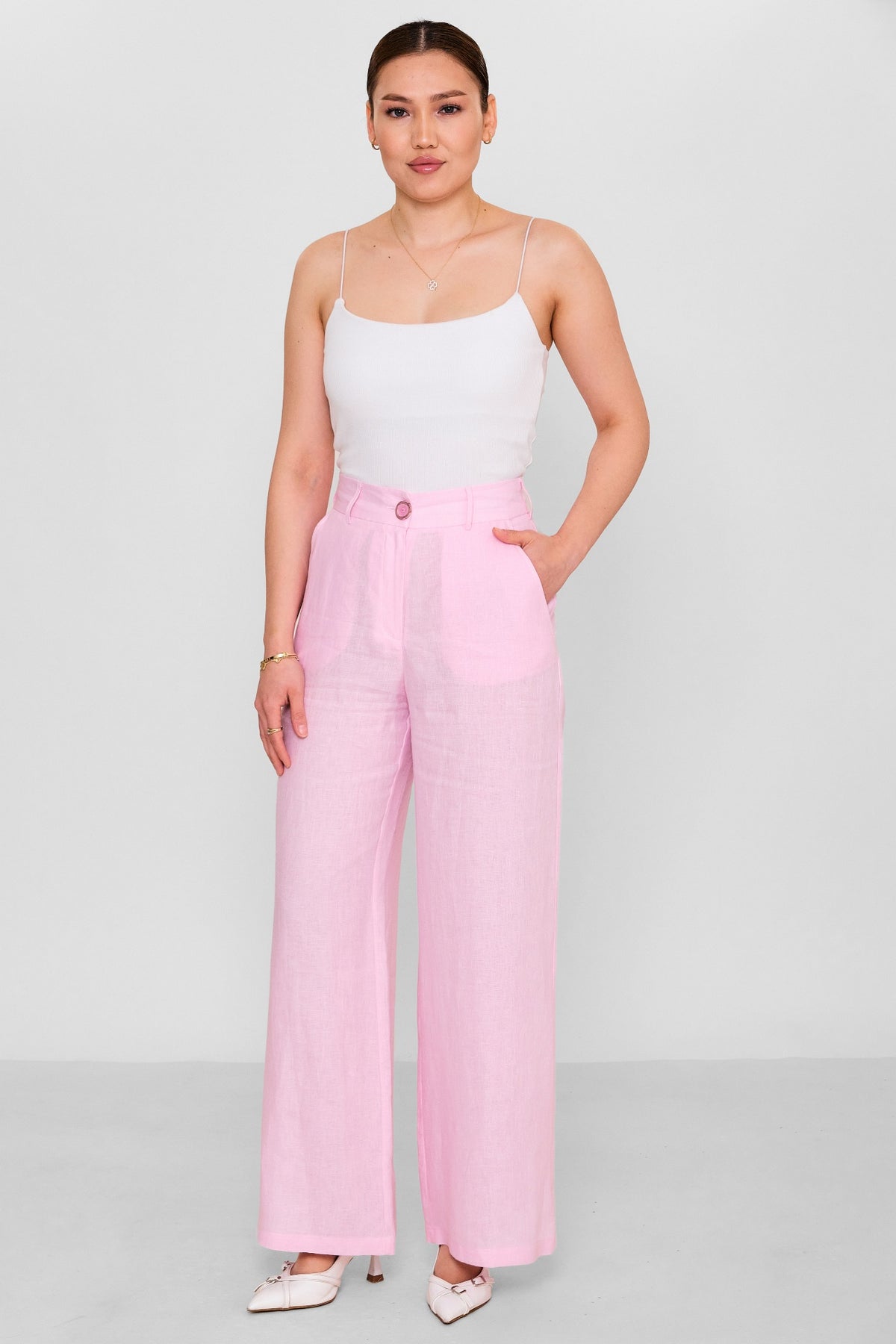 Jarrivee - Regular Size Trousers (JRVSS26J1133)